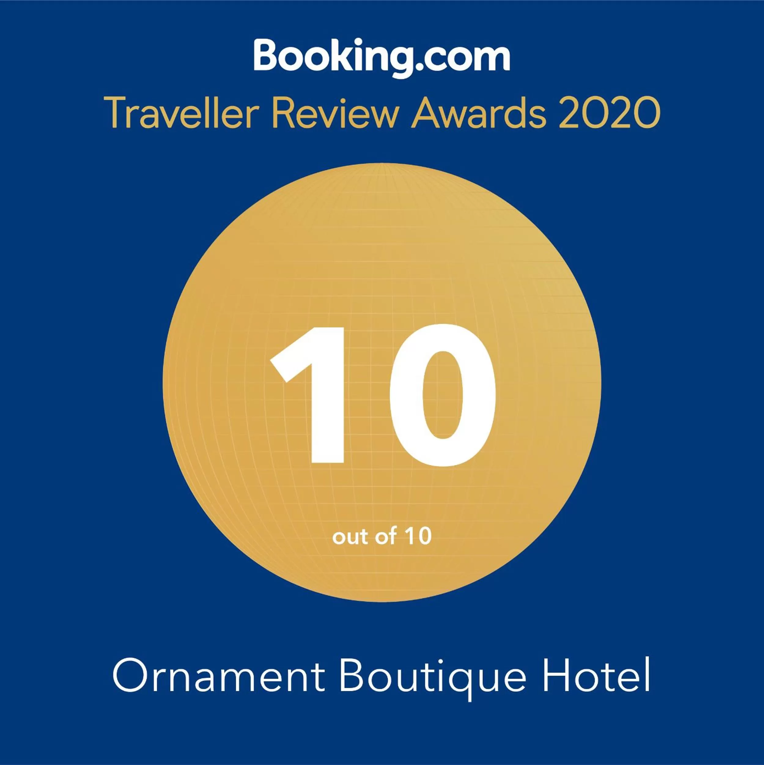 Property logo or sign in Ornament Boutique Hotel