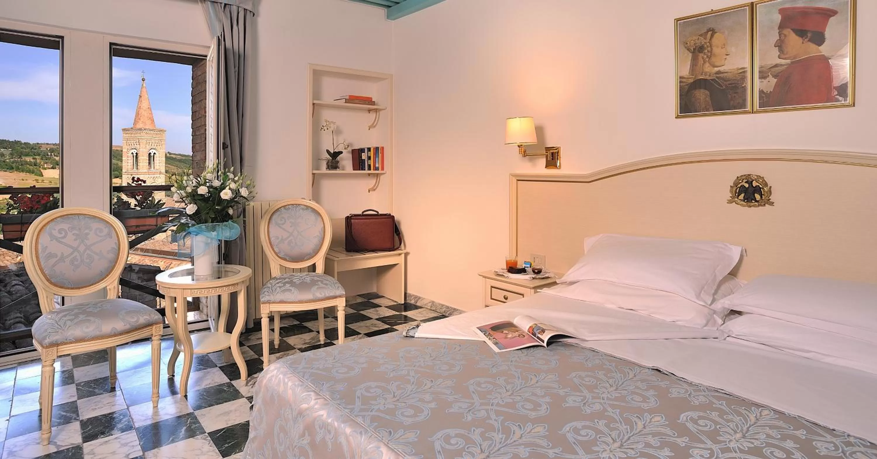 Decorative detail in Albergo Hotel Raffaello