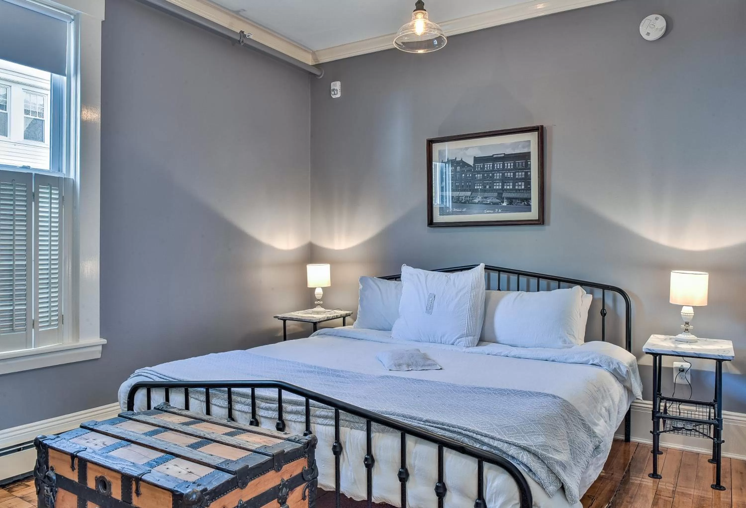 Bedroom, Bed in The Burrell House