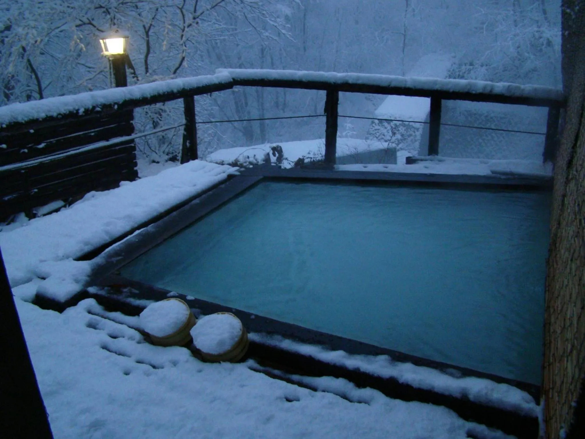 Hot Spring Bath in Mogamitakayu Zenshichinoyu Ohira