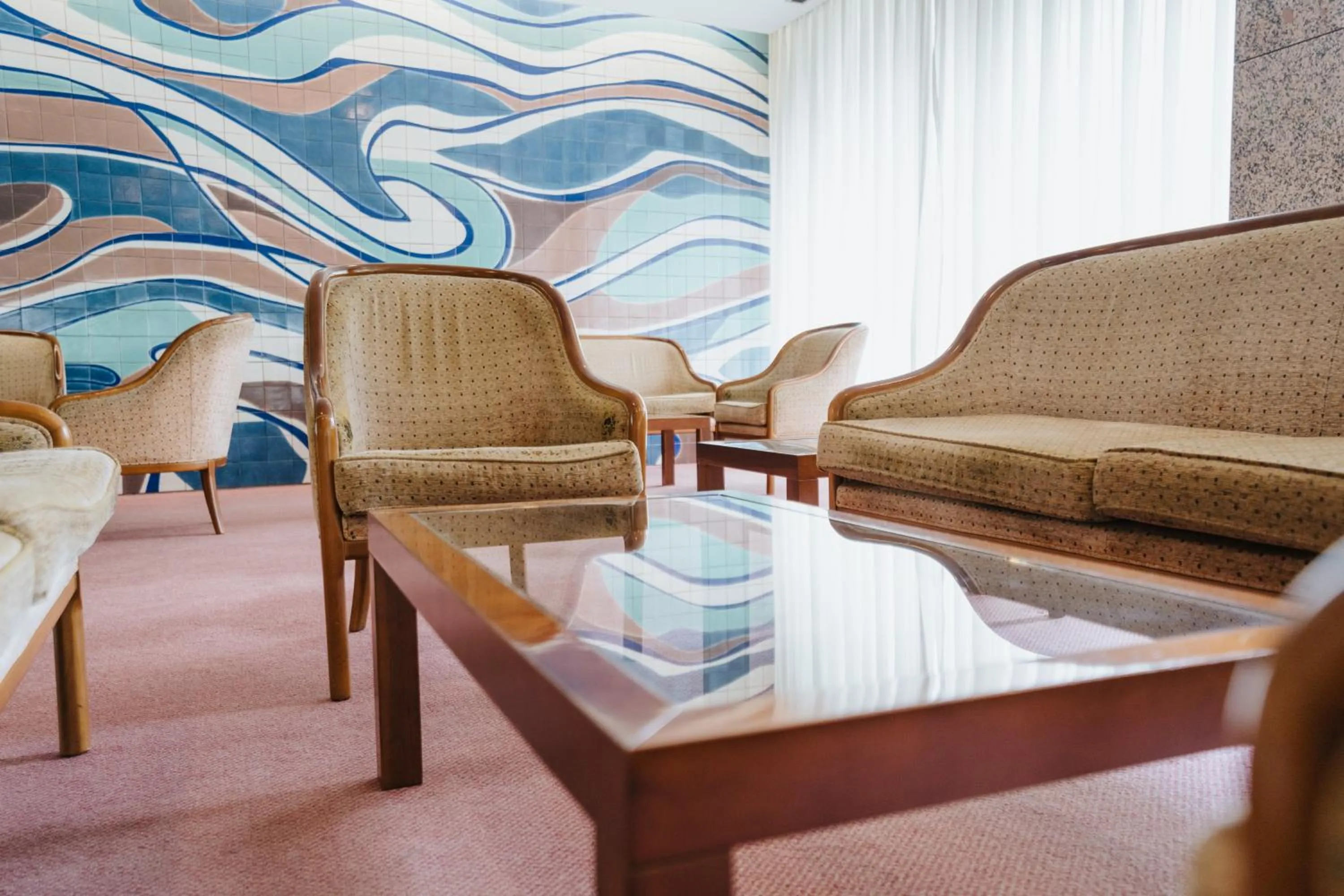 Seating area in Hotel Premium Porto Maia