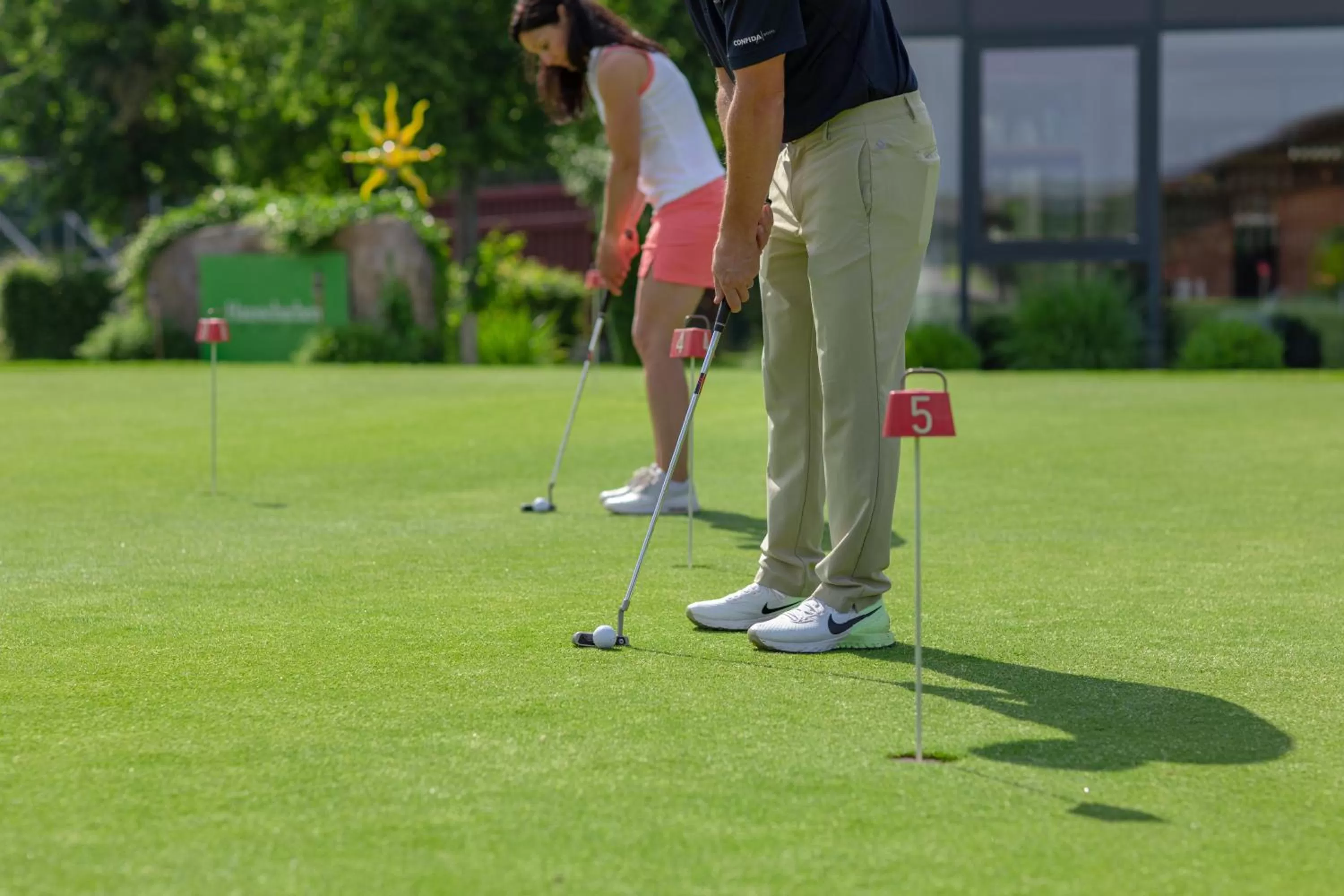 Golfcourse in Hotel Hausschachen