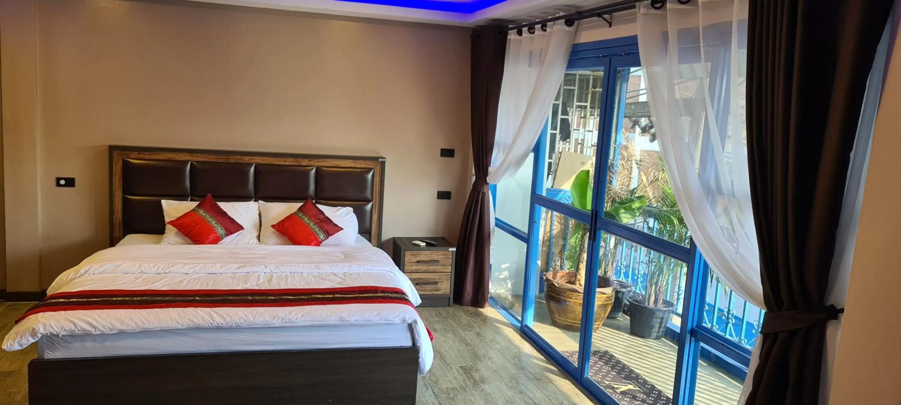 Bed in The Bavarian Guesthouse