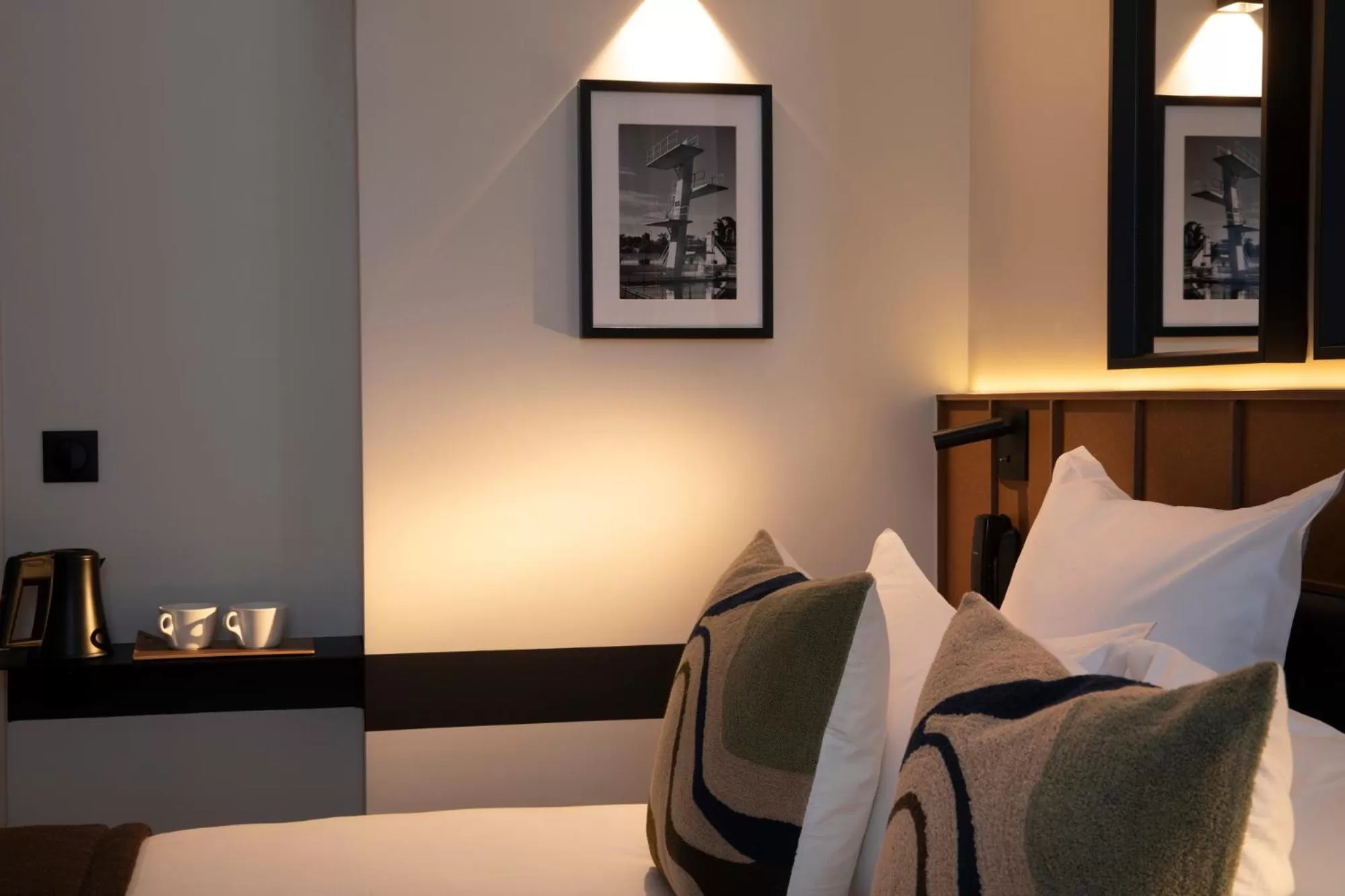 Bed in Hôtel du Port