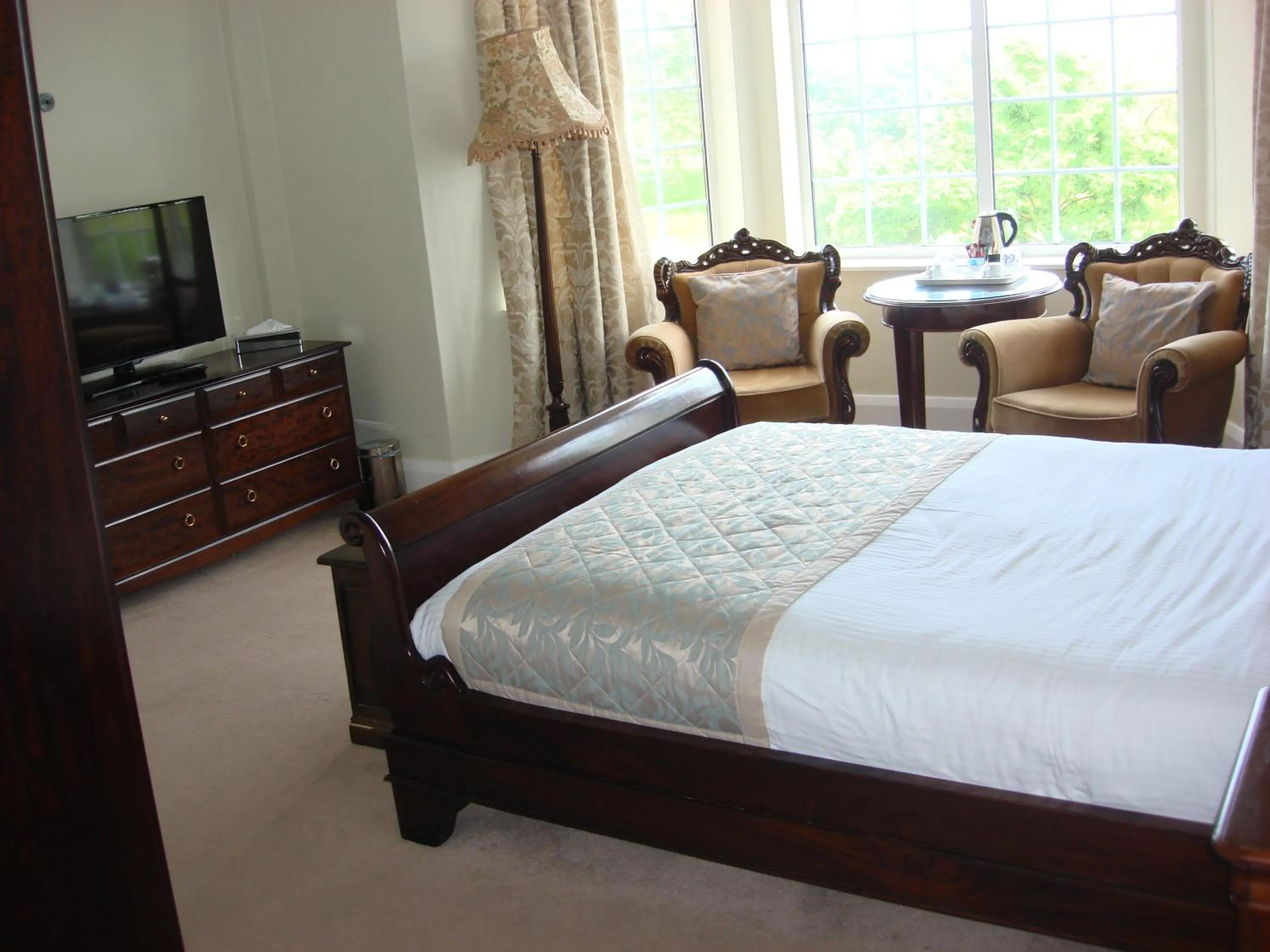 Bed in Yellow Mountain Hotel