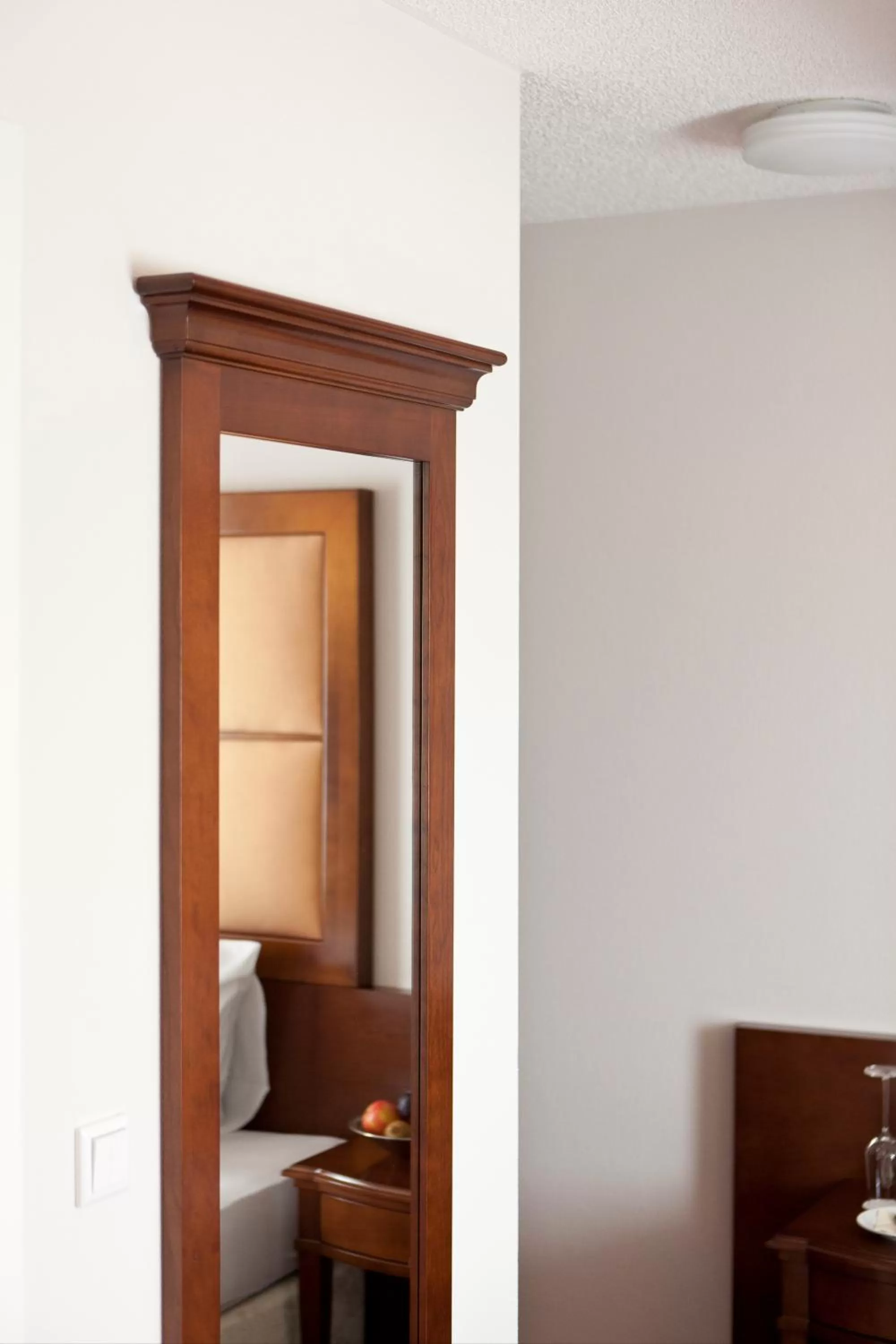 Decorative detail, Bed in Zu den Drei Linden