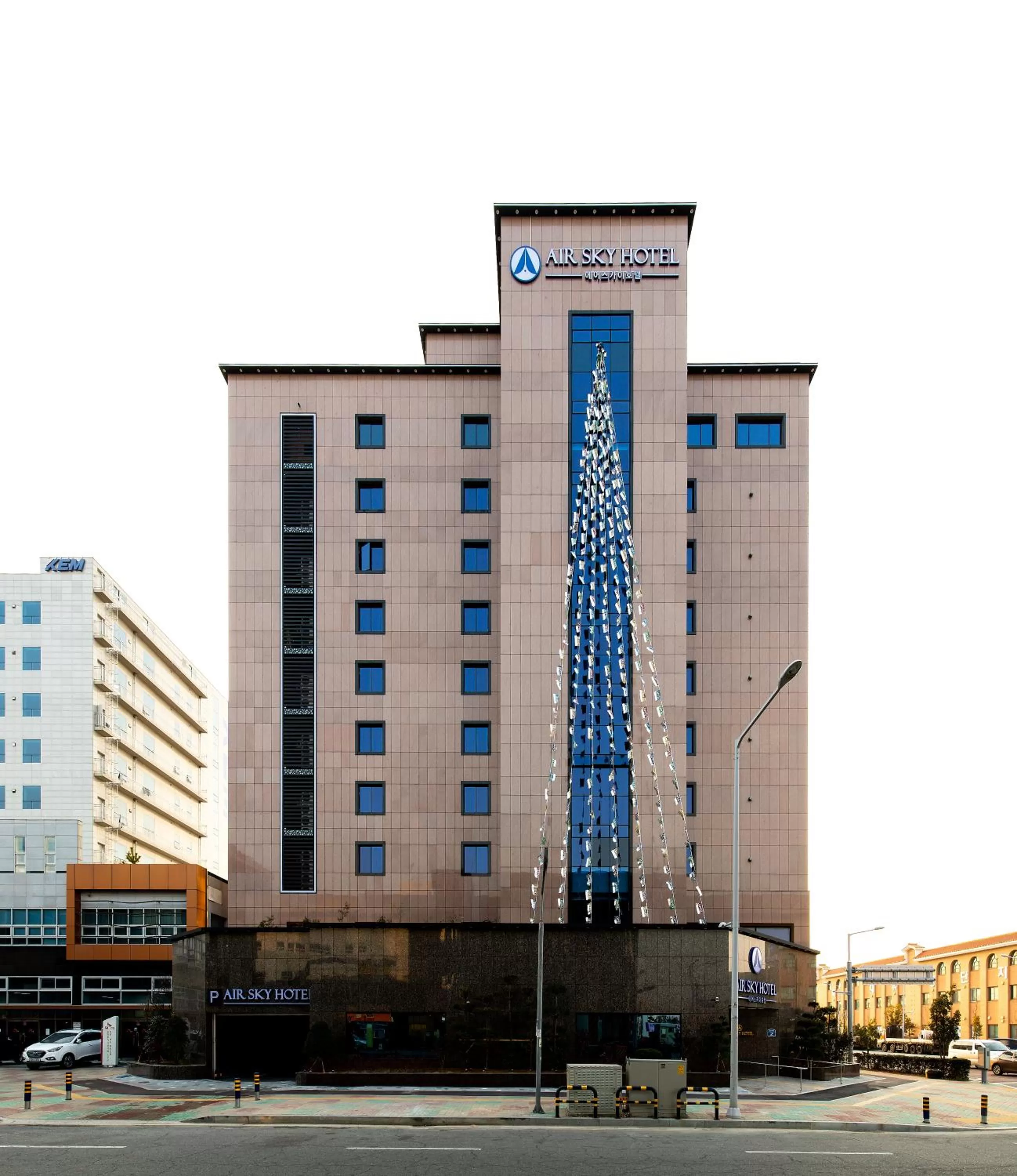 Property building in Air Sky Hotel