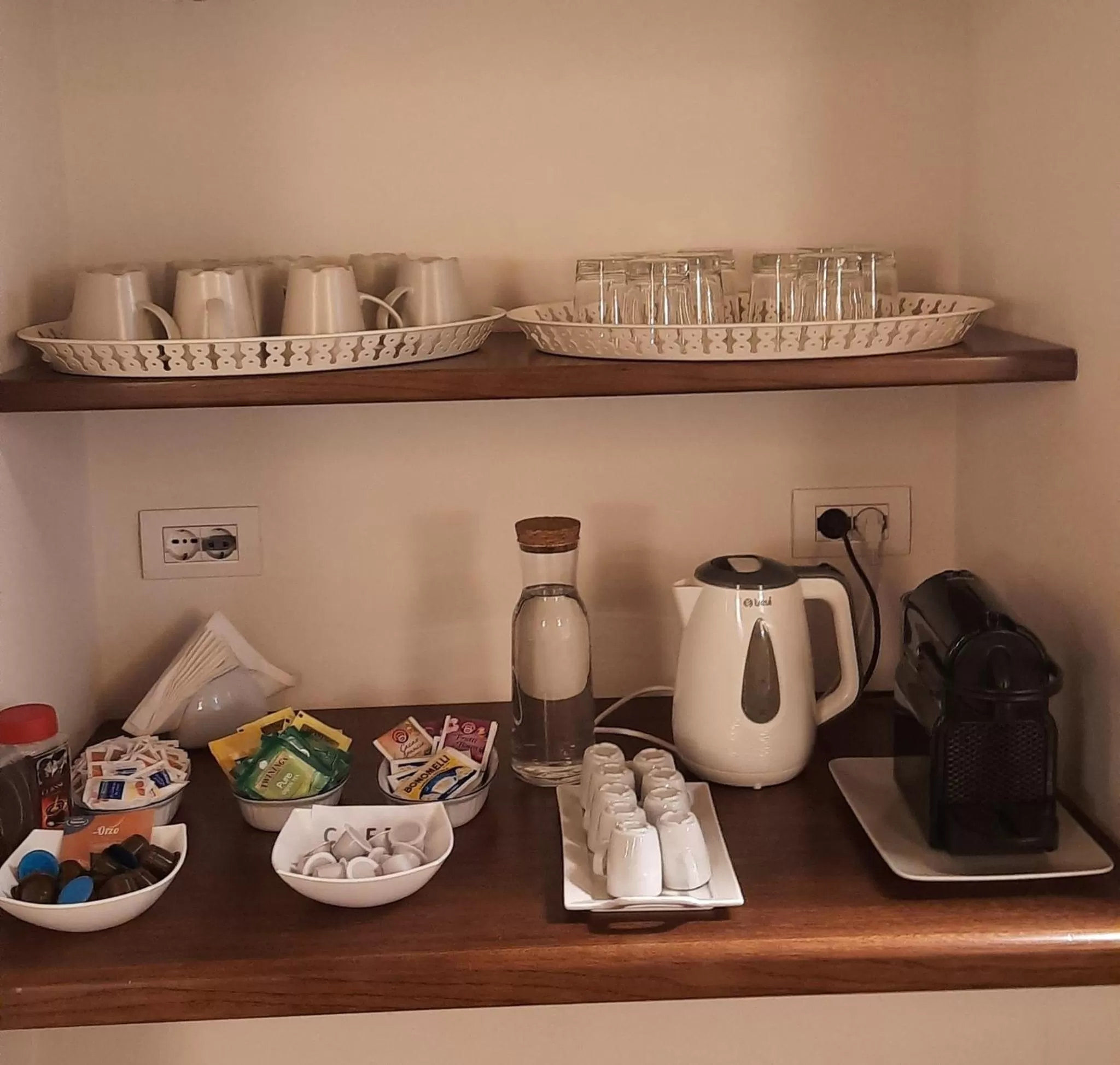 Coffee/tea facilities in B&B Il Corso