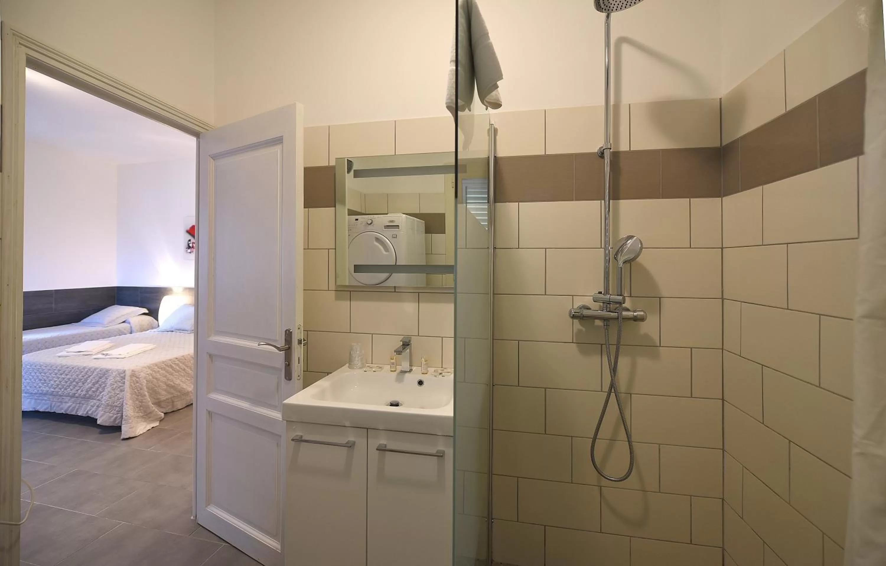 Bed in Hôtel A casa di Maria Cicilia