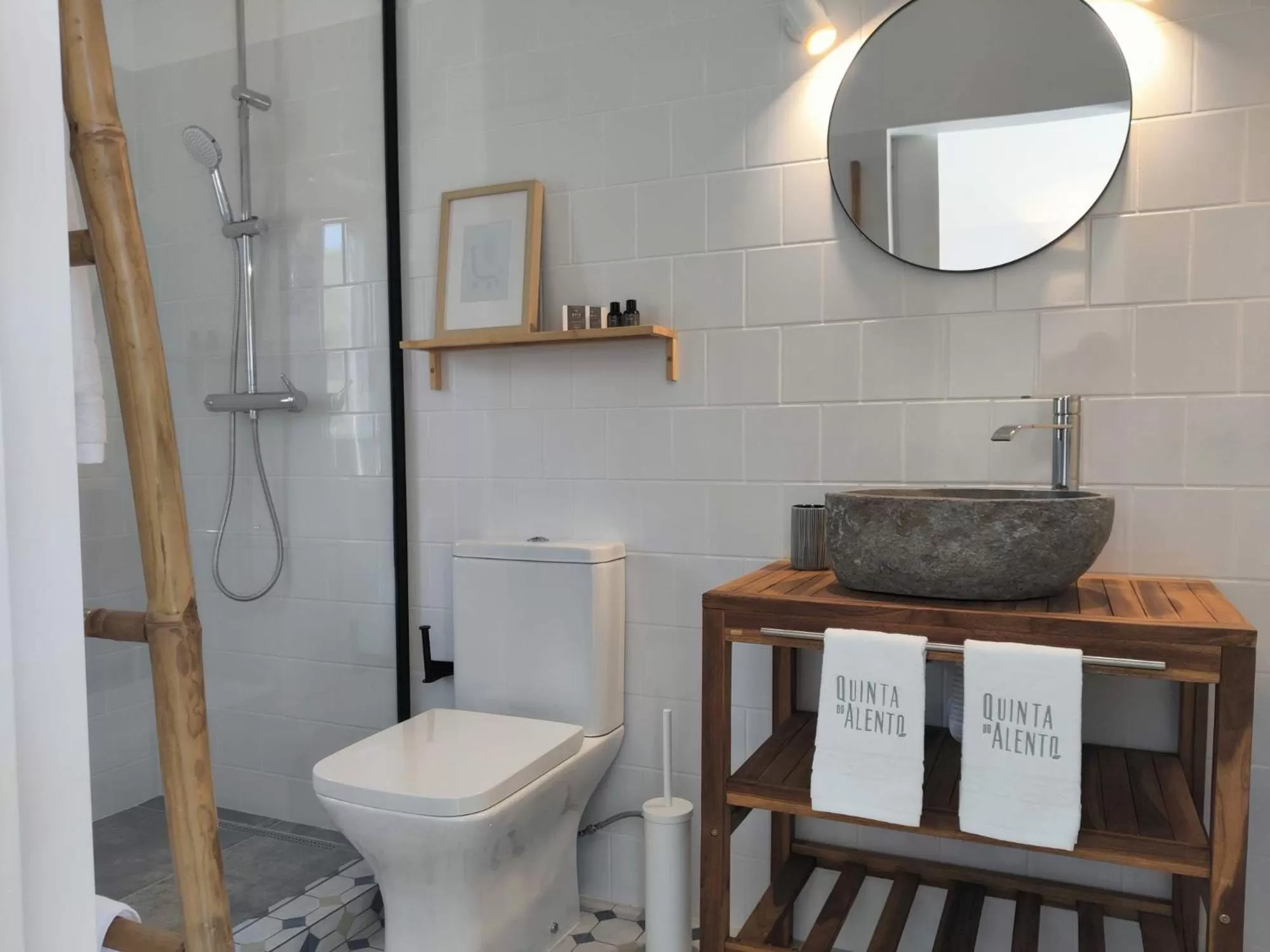 Bathroom in Quinta do Alento