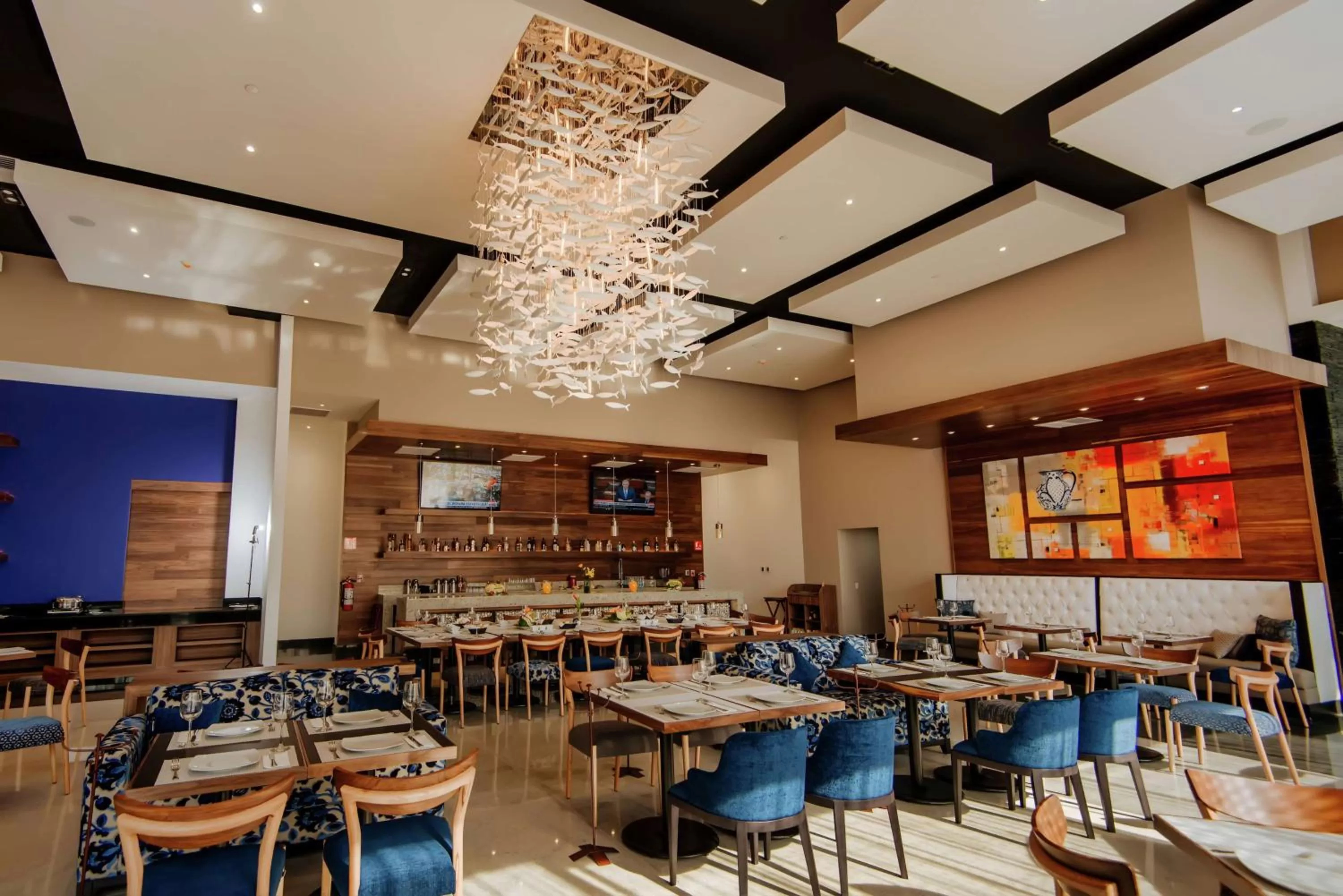 Restaurant/places to eat in Hilton Garden Inn Puebla Angelopolis