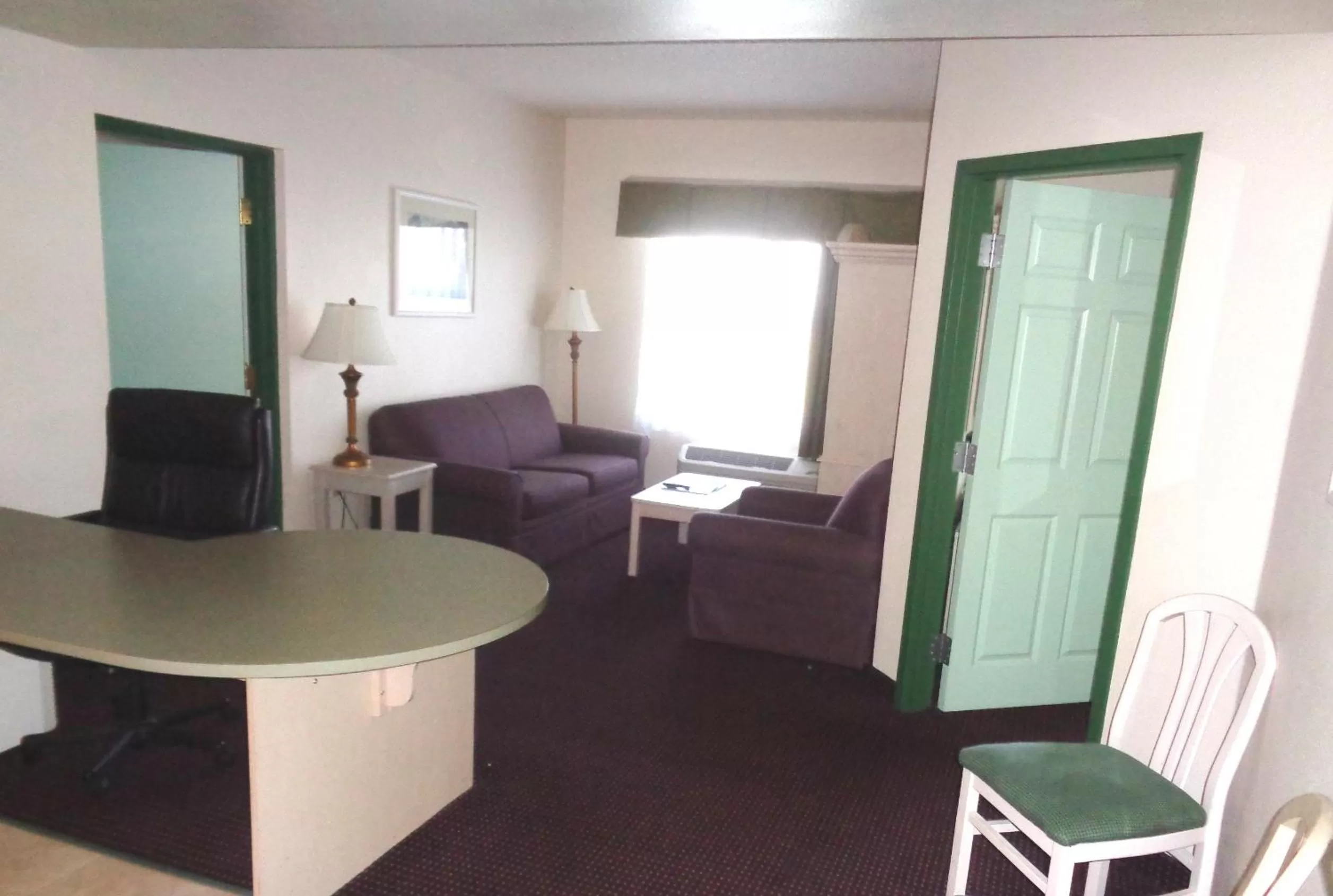 Living room in Allure Suites of Fort Myers