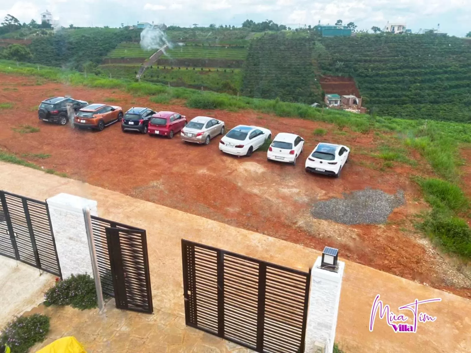 Bird's eye view in Mùa Tím Villa