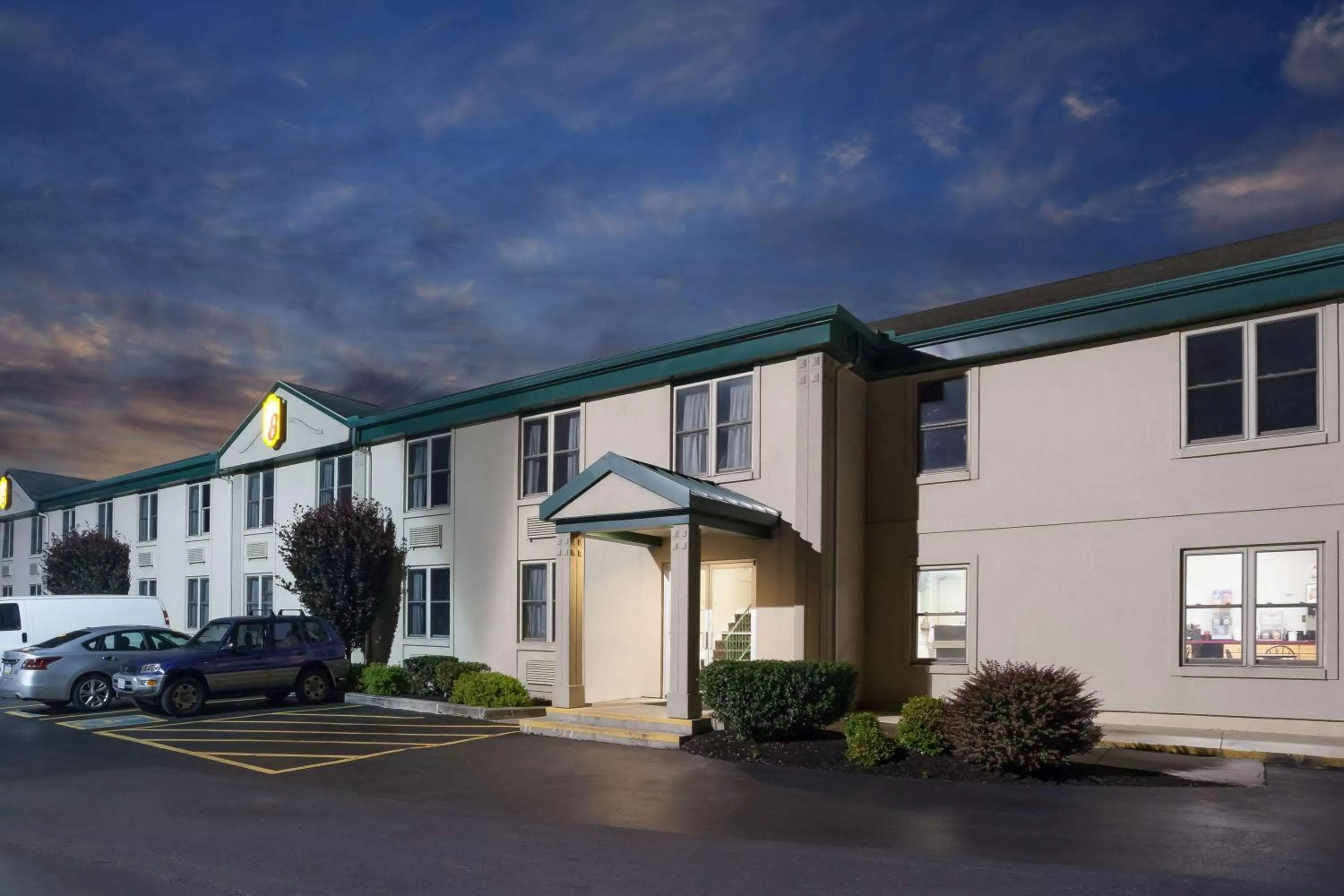 Property building in Super 8 by Wyndham Harrisburg Hershey West