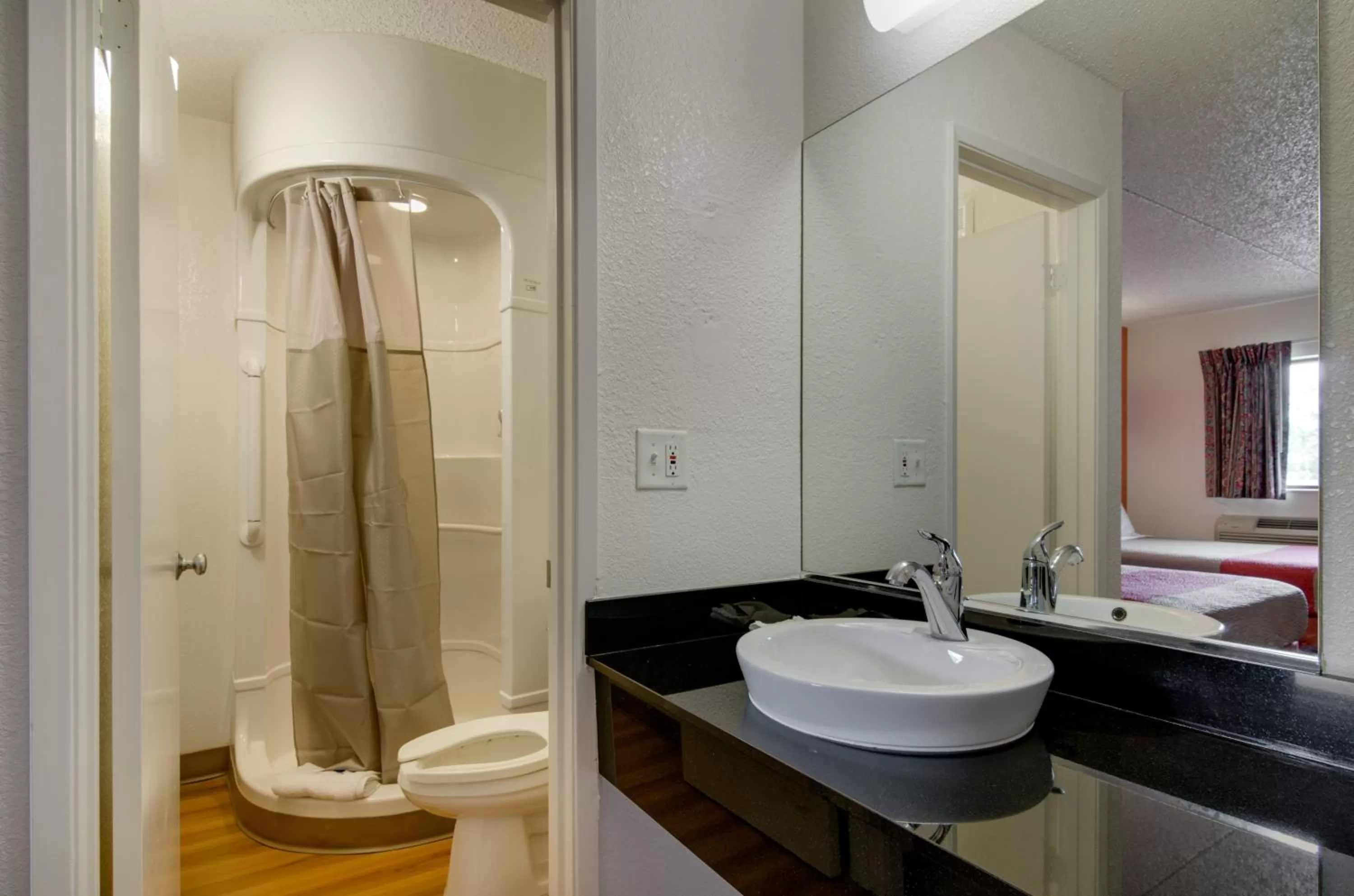 Bathroom in Motel 6-Salina, KS