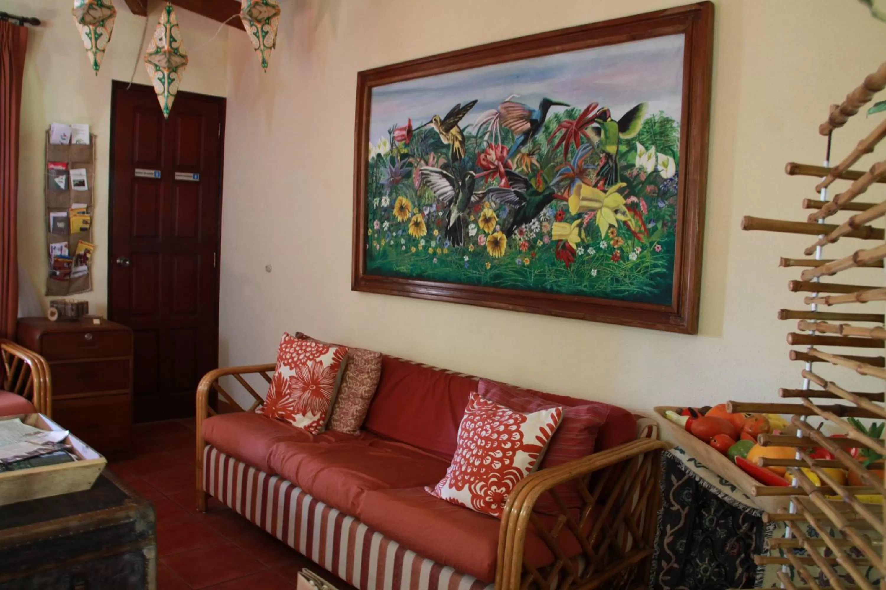 Living room in Hotel Colibri