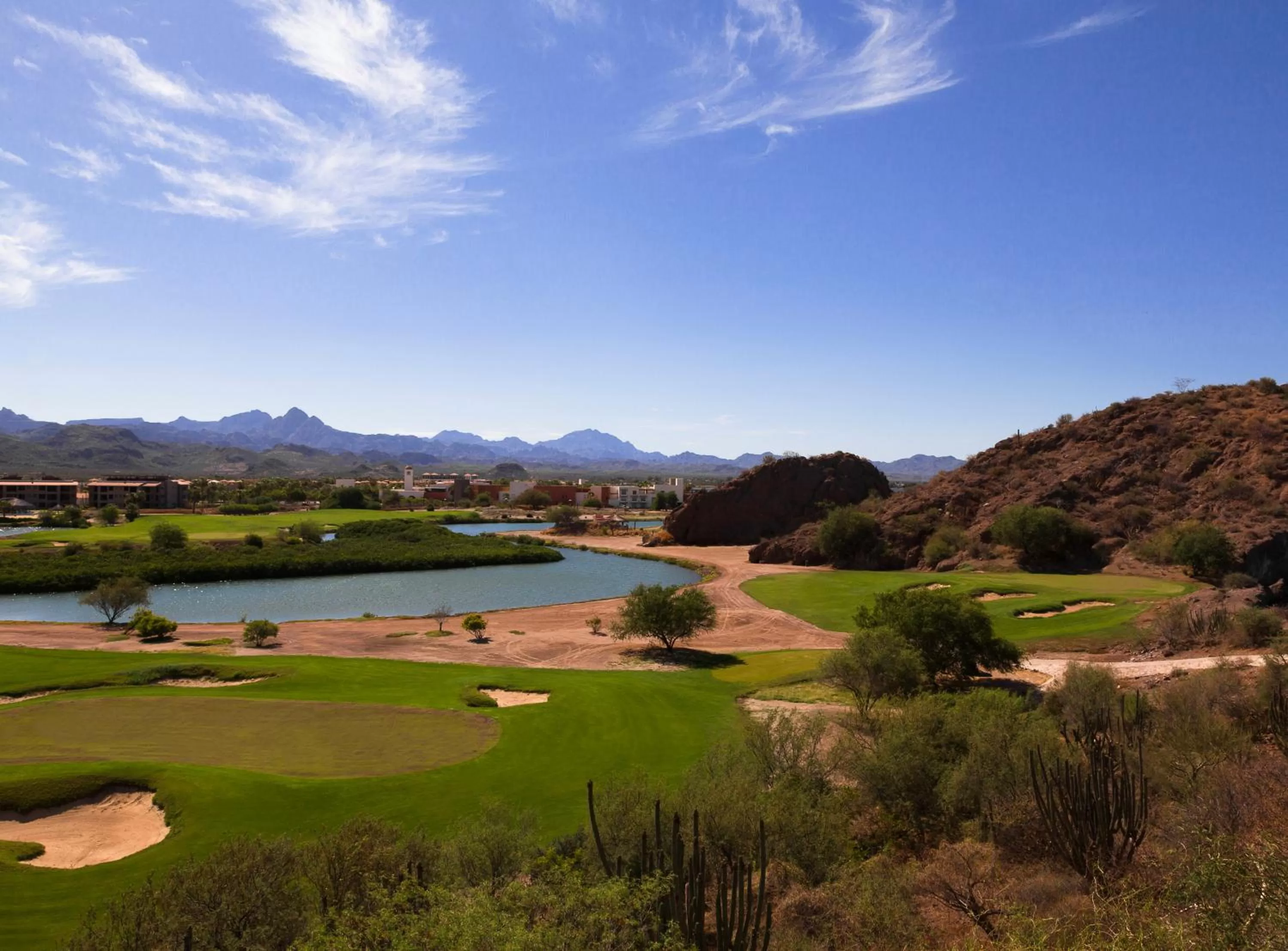 Golfcourse in Loreto Bay Golf & Sea at Baja