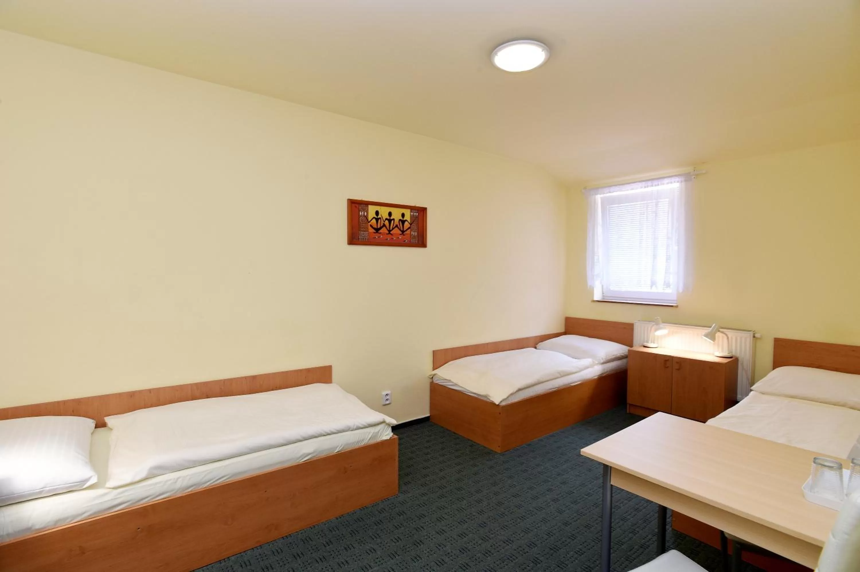 Bed in Hotel U Jezírka