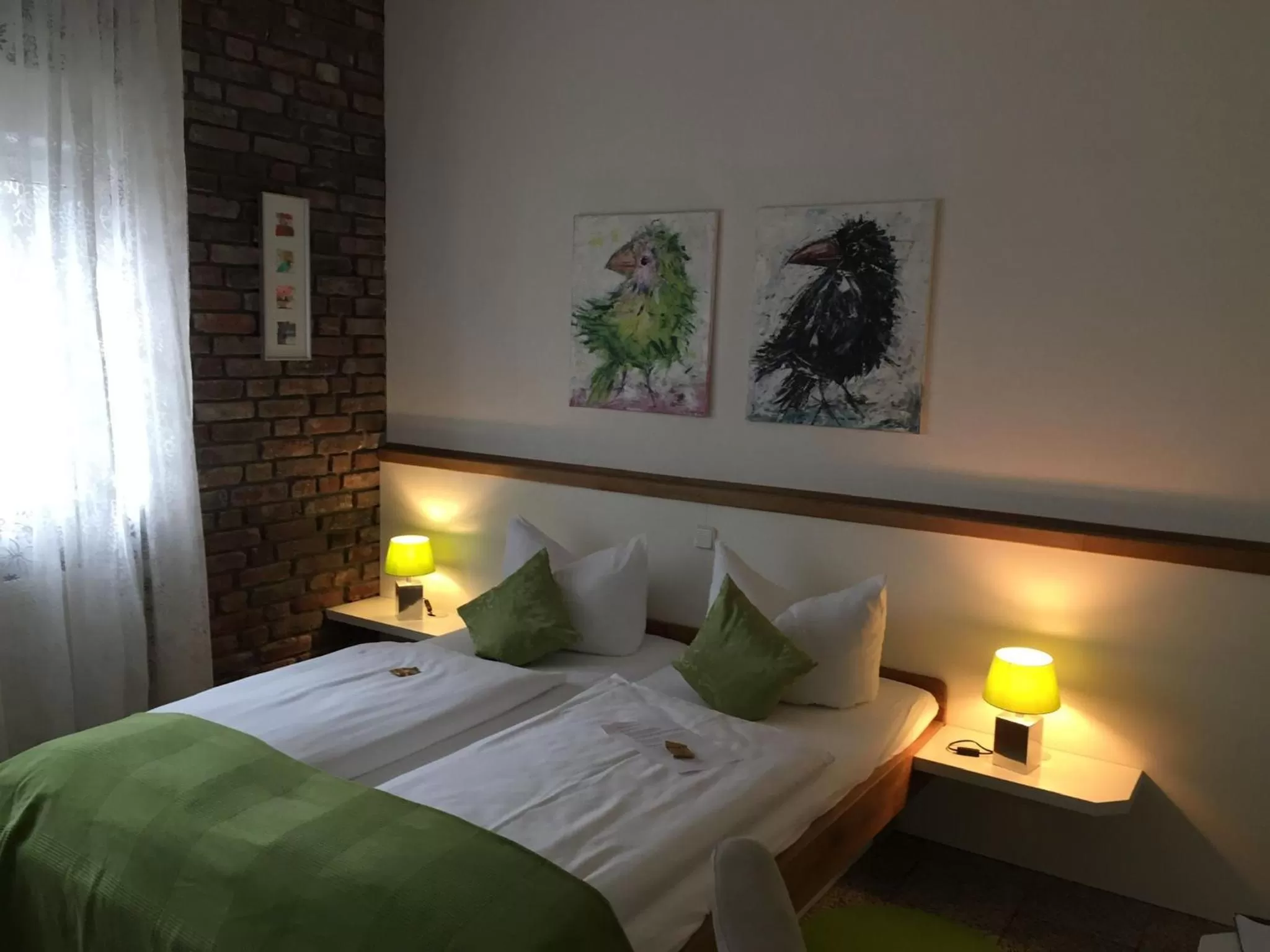 Bed in Boutique-garni Hotel Papillon