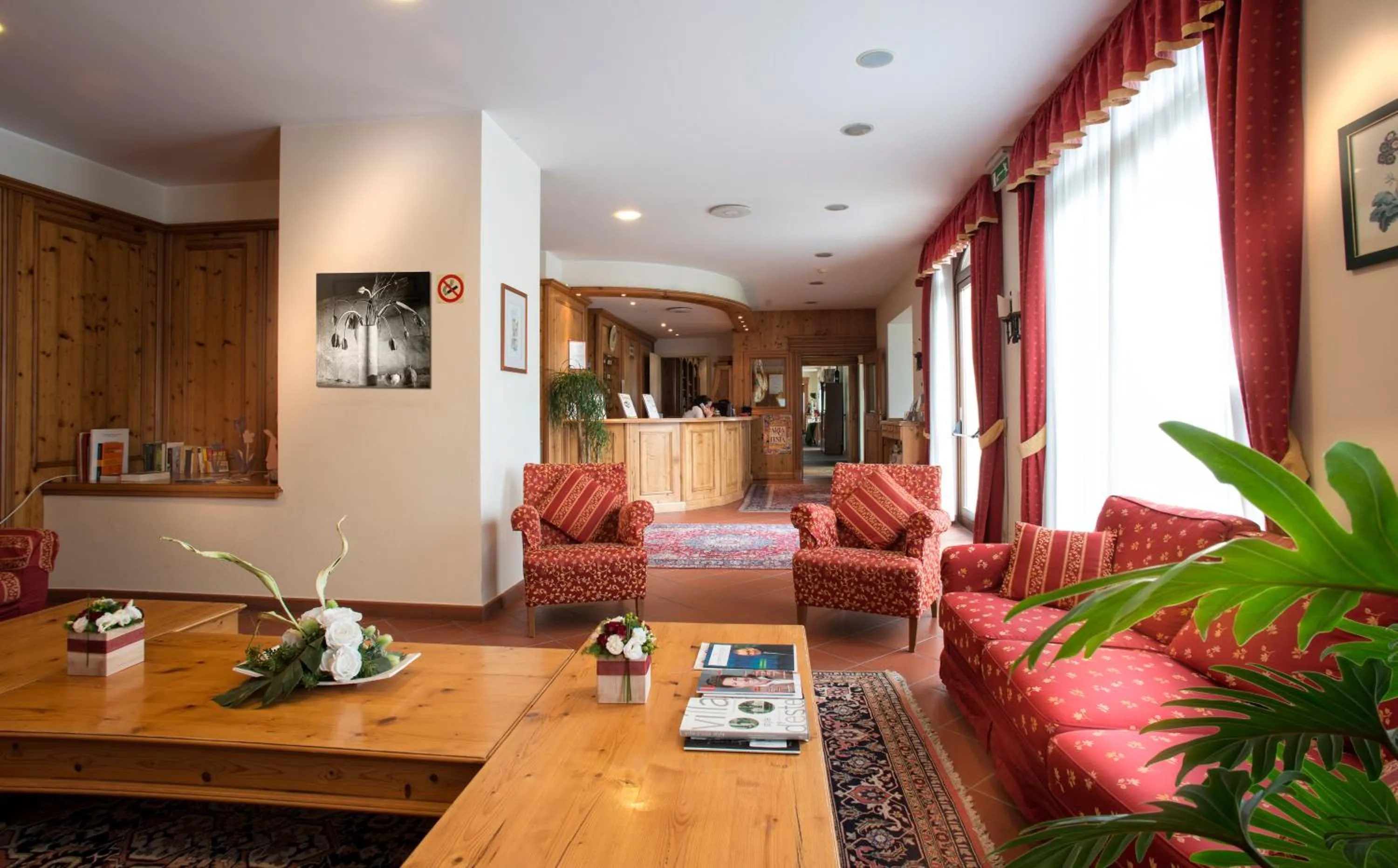 Lobby or reception in Relais Picaron