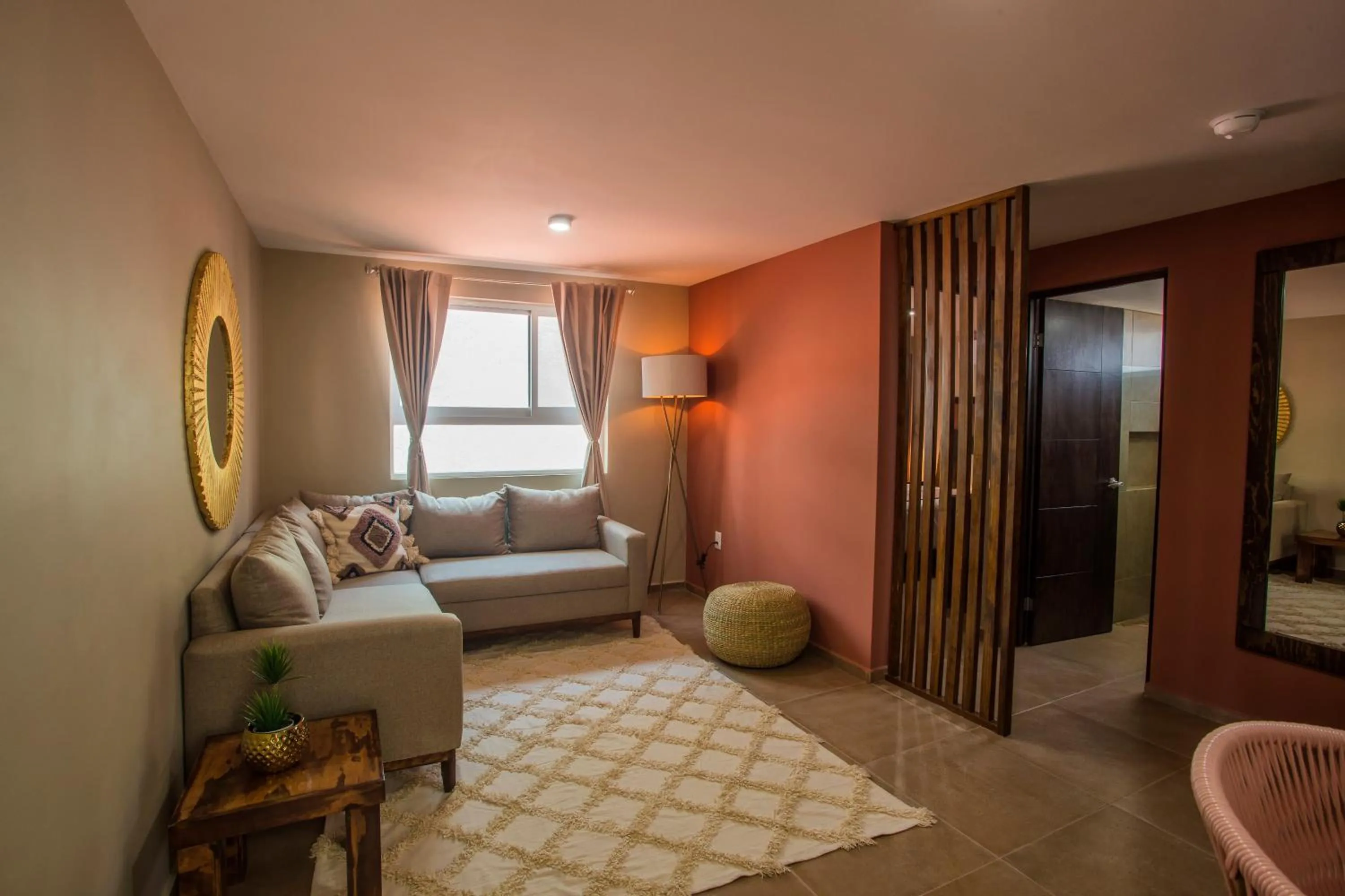 Living room, Bed in Saint George Hotel - Spa & Temazcal