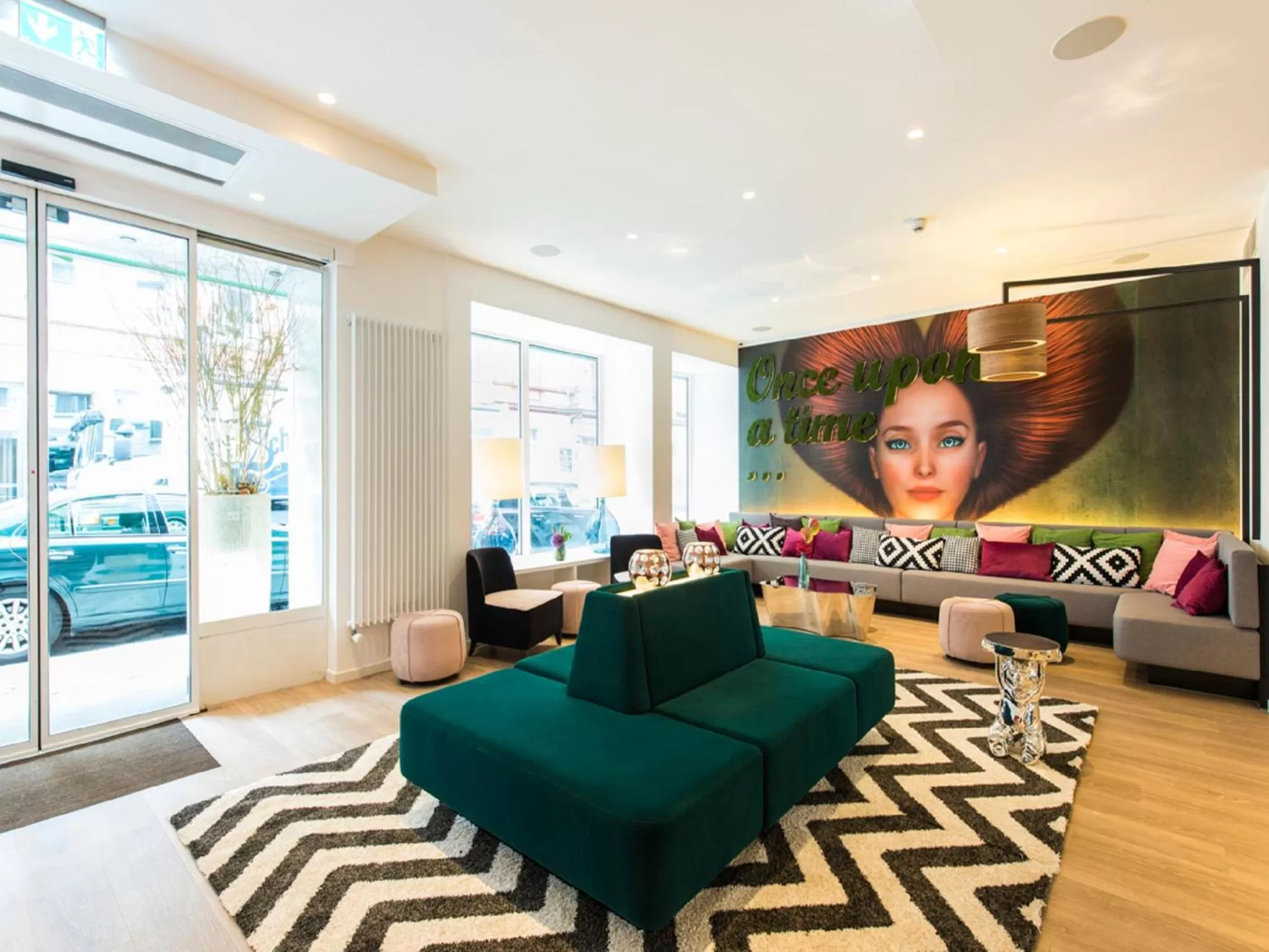 Lobby or reception in Ibis Styles Frankfurt City