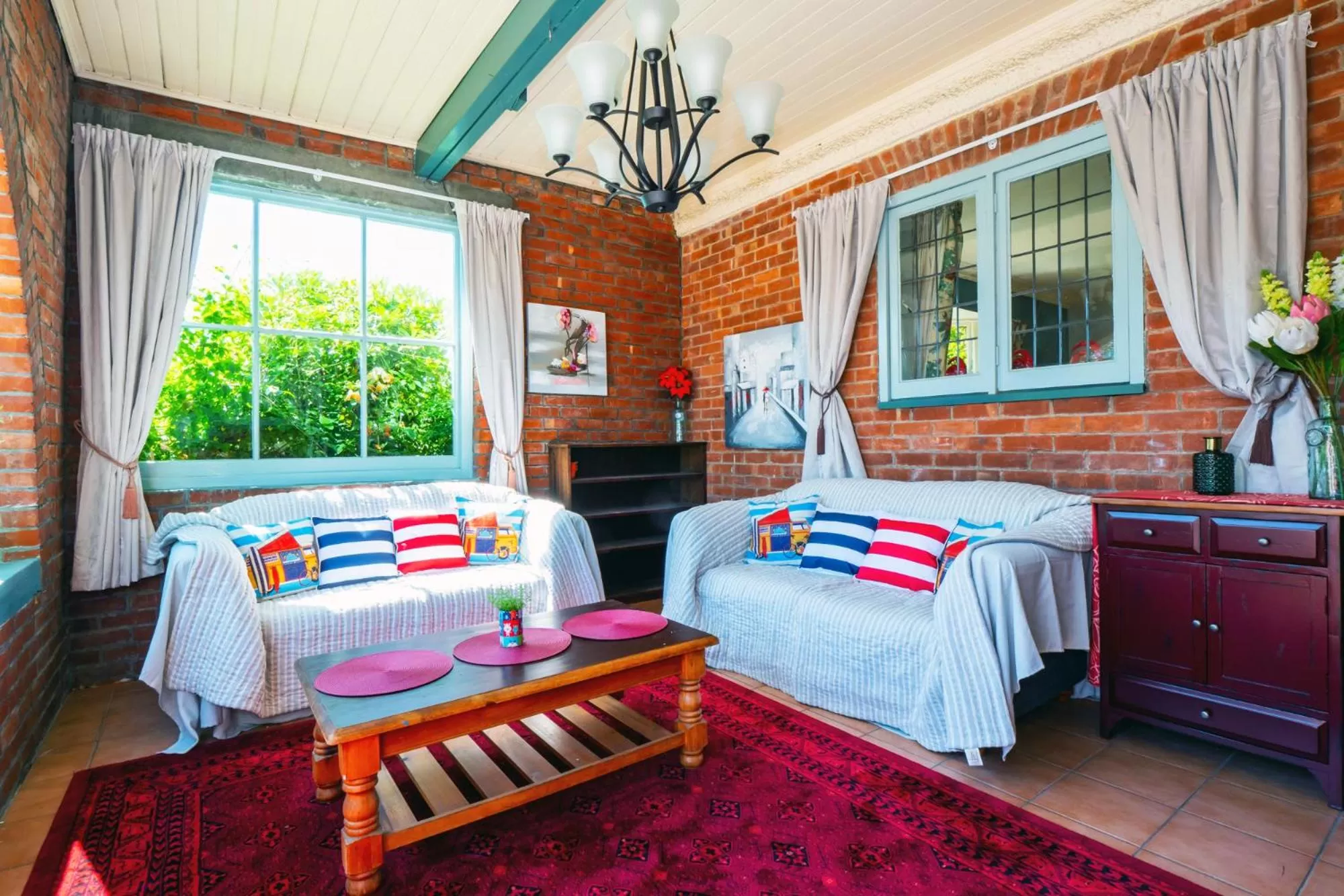 Living room in The Ocean Breeze CBD