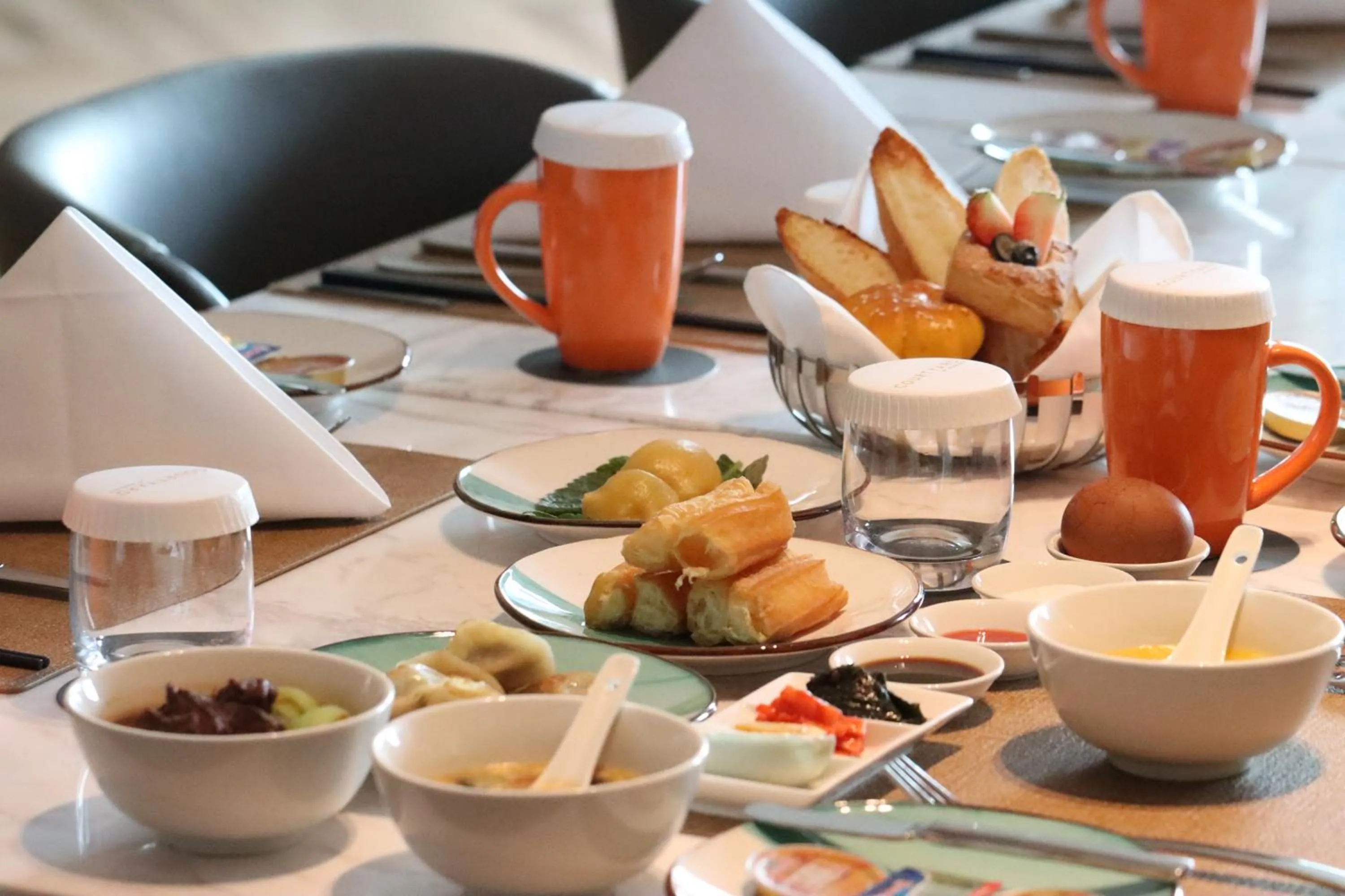 Breakfast in Courtyard by Marriott Changchun