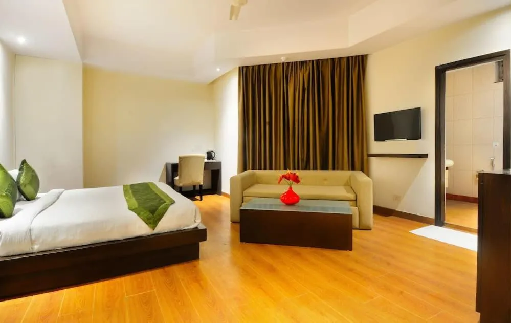 Bed in Zenith Hotel - Delhi Airport