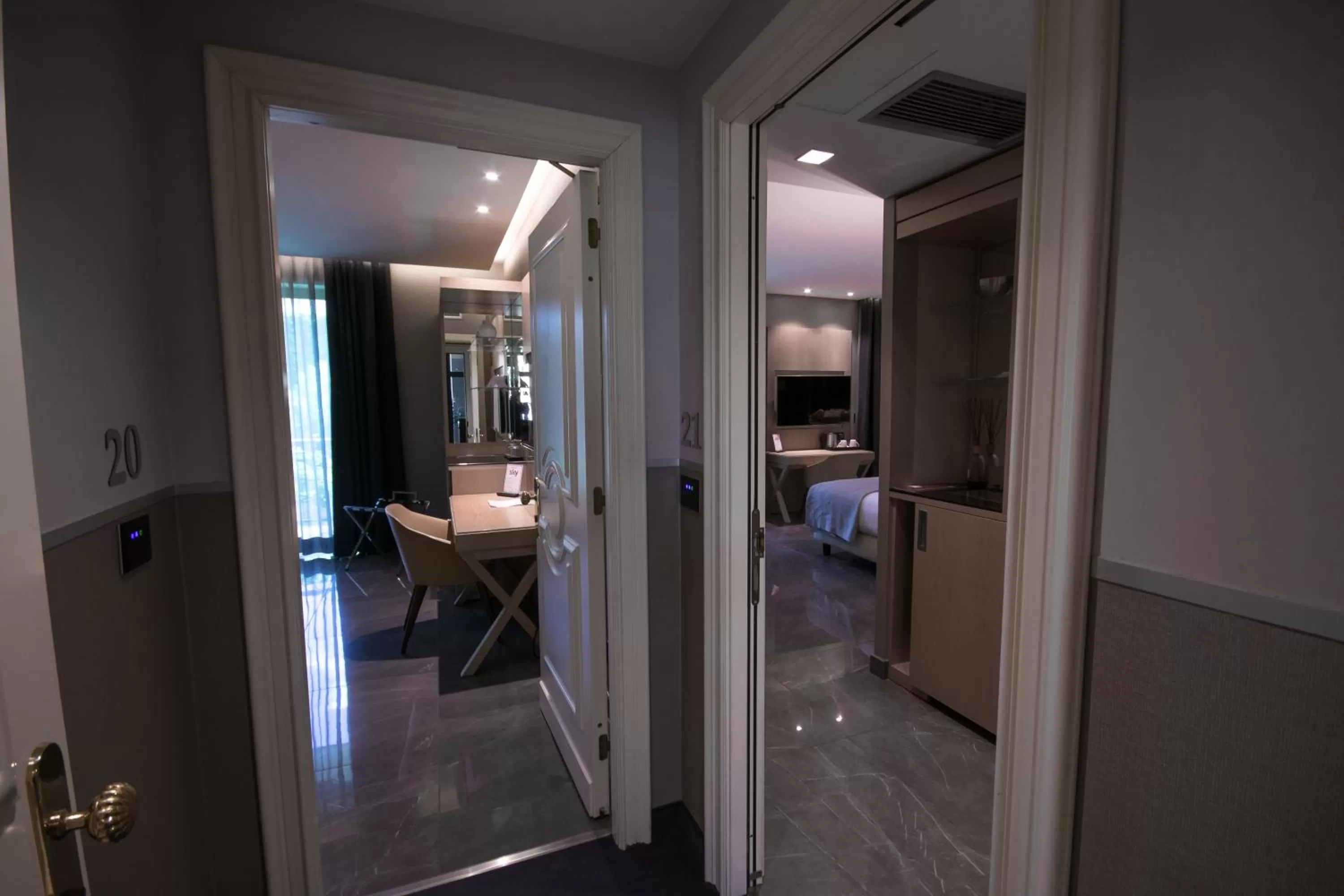 Patio in Hotel Forum