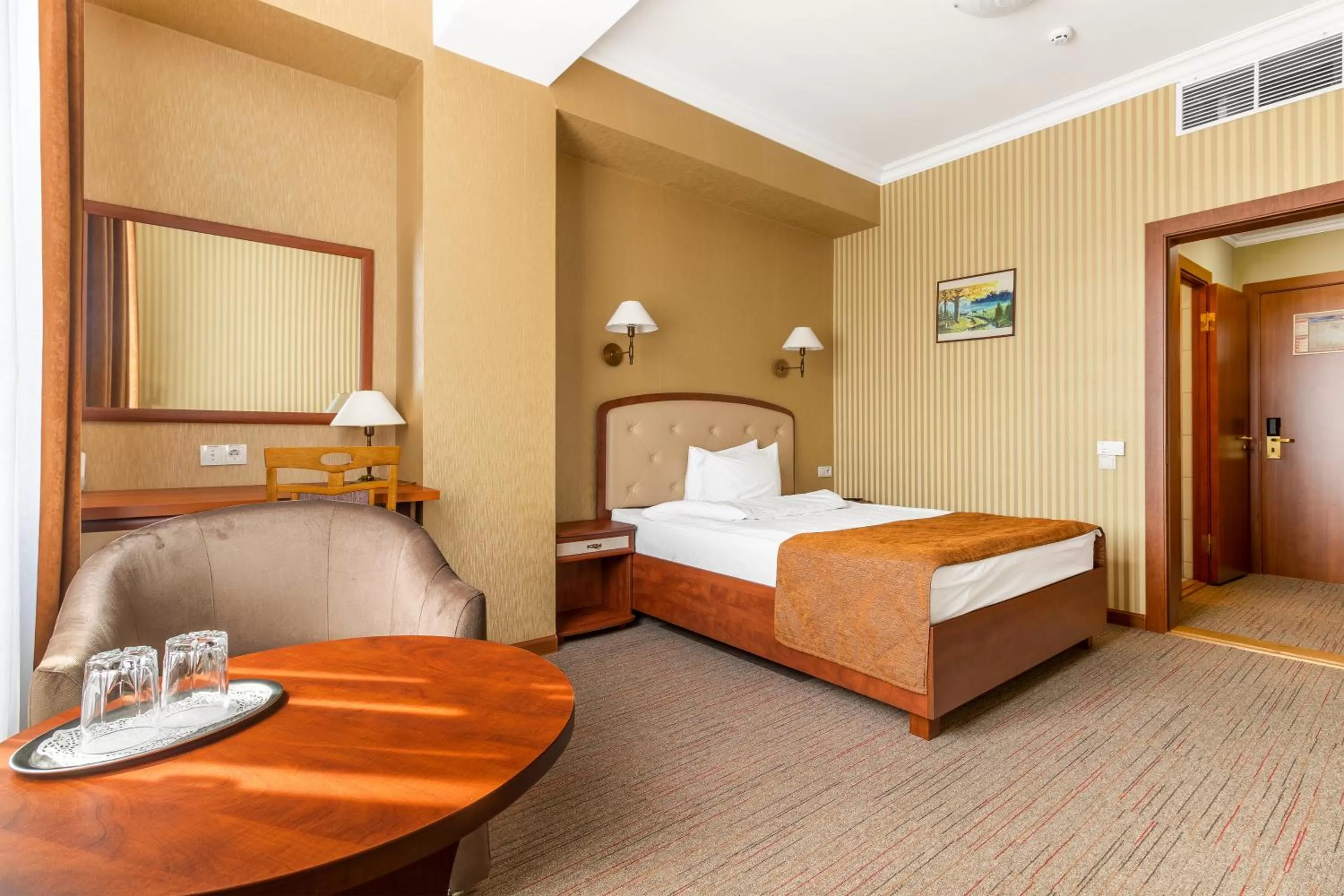 Bed in Regency Hotel