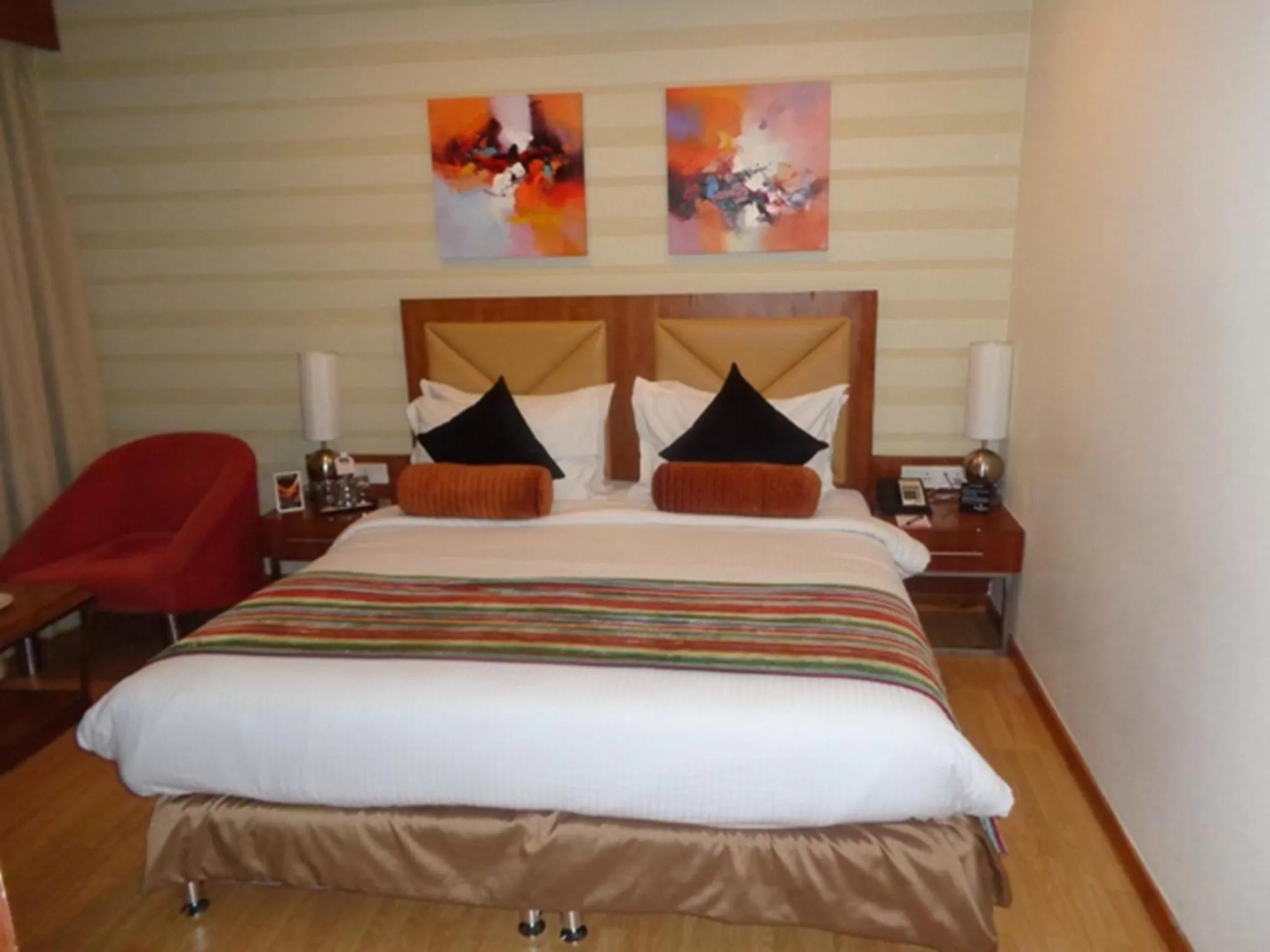 Photo of the whole room, Bed in Ramada Ahmedabad