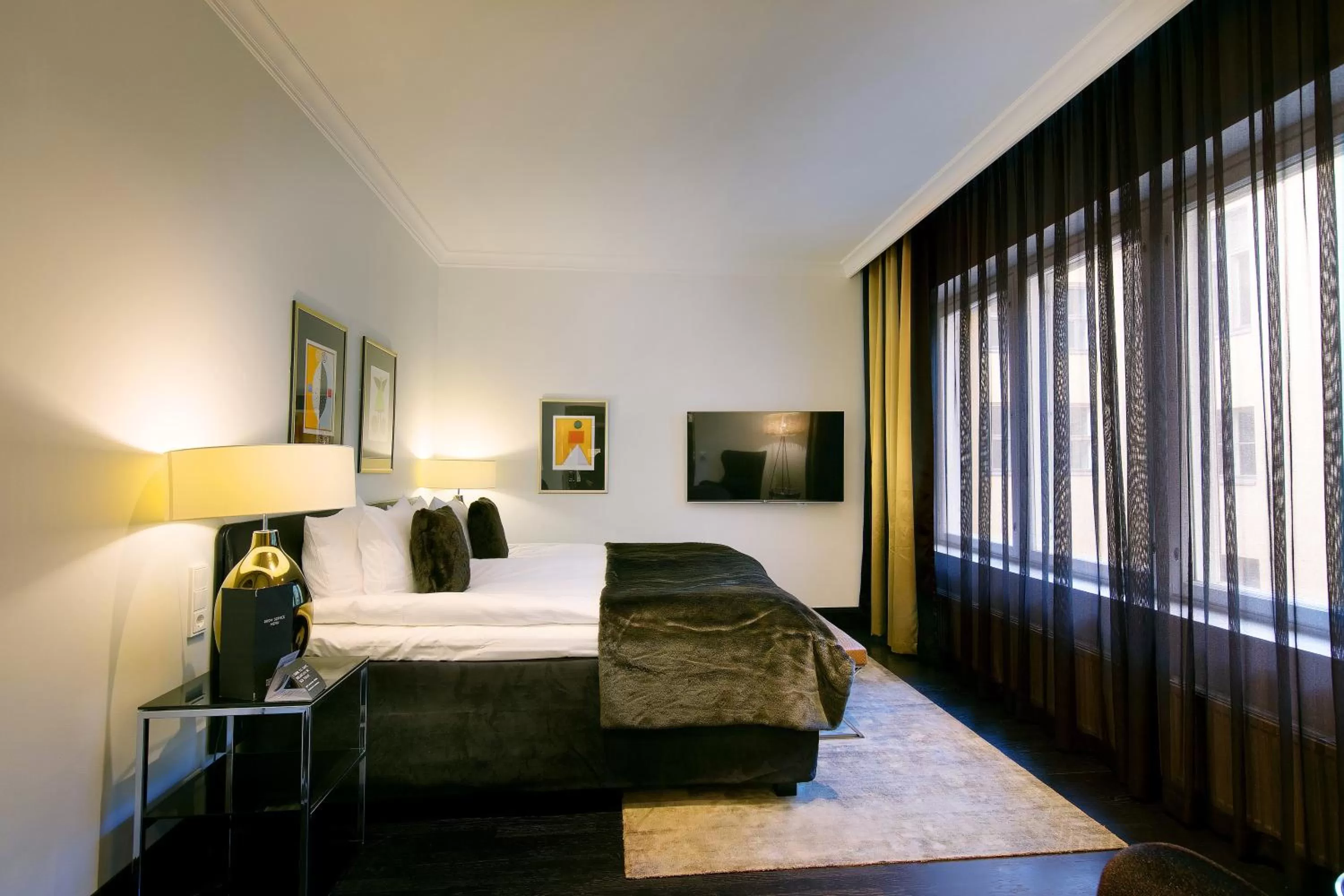 Bed in Hotel Lilla Roberts