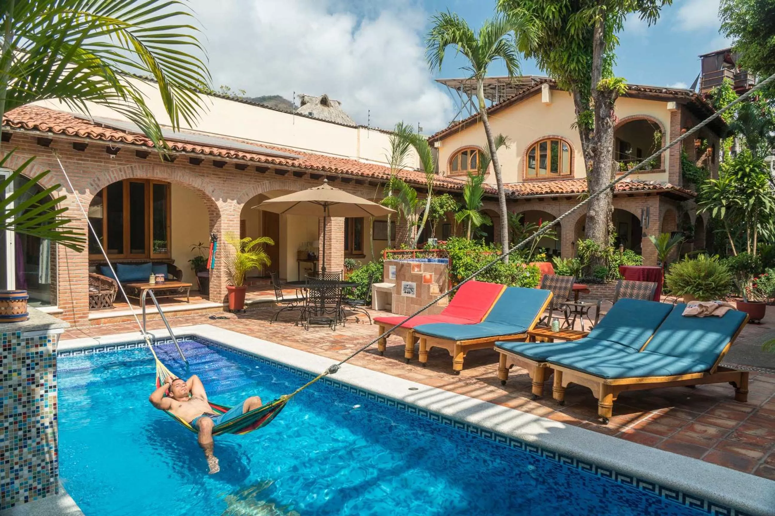 On site, Swimming Pool in Hacienda Escondida Puerto Vallarta
