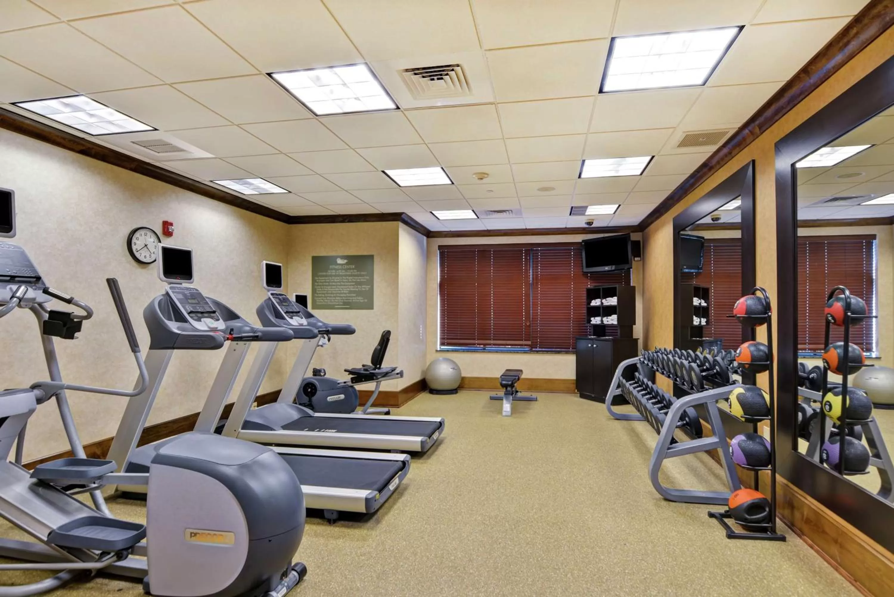 Fitness centre/facilities in Homewood Suites Mobile East Bay/Daphne