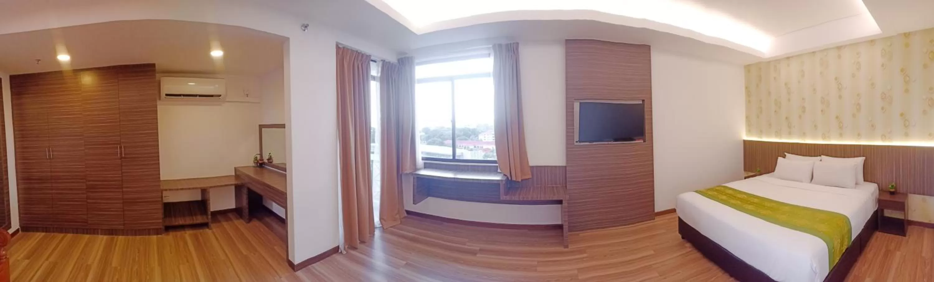 Photo of the whole room, Bed in De Greenish Village Langkawi