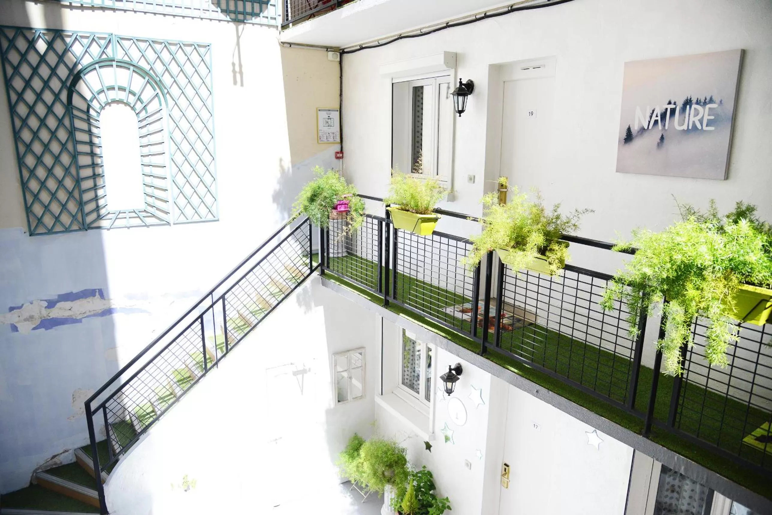 Balcony/Terrace in Hôtel Malar