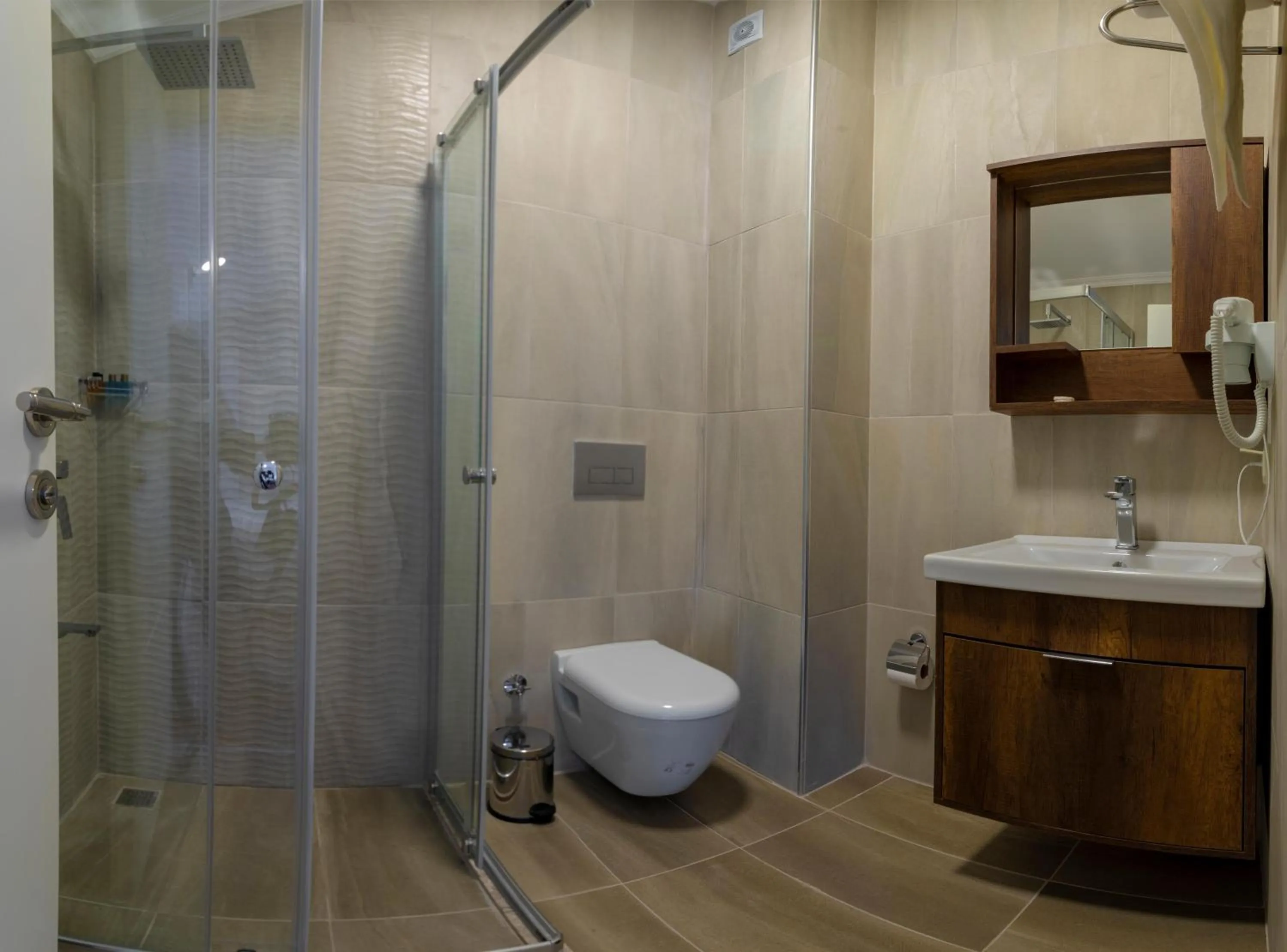 Shower in Joy Suites