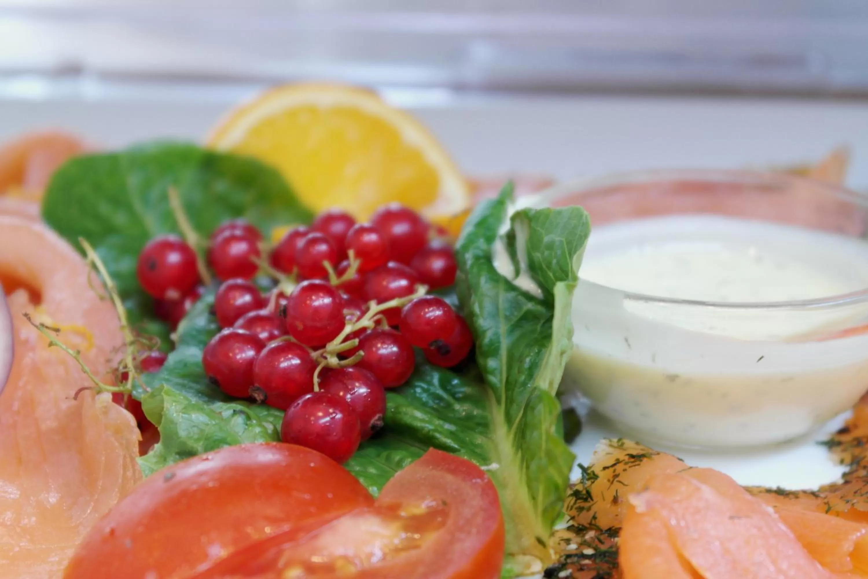 Food close-up in Hotel Blauer Fasan