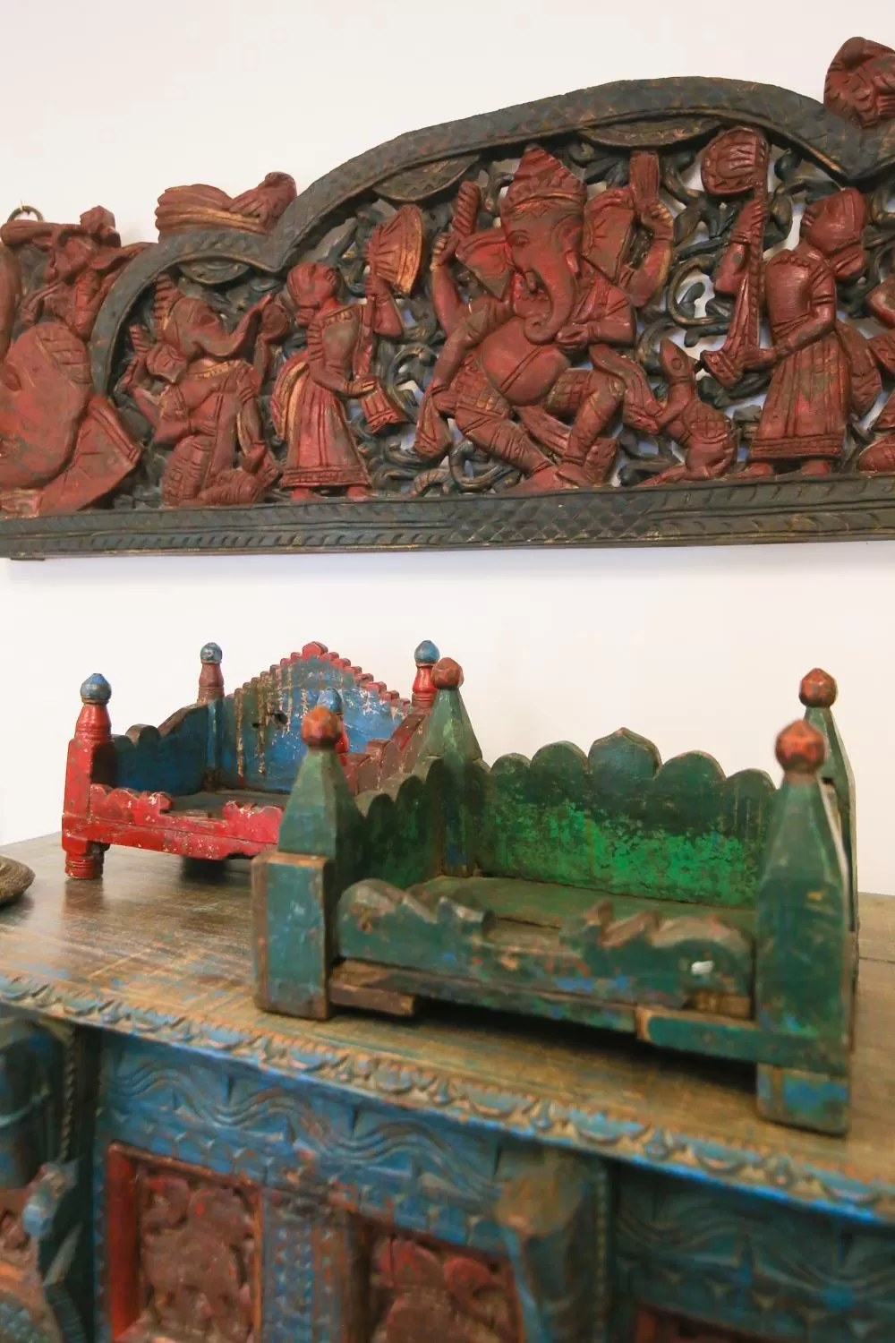 Decorative detail in Hotel Vila Katrca