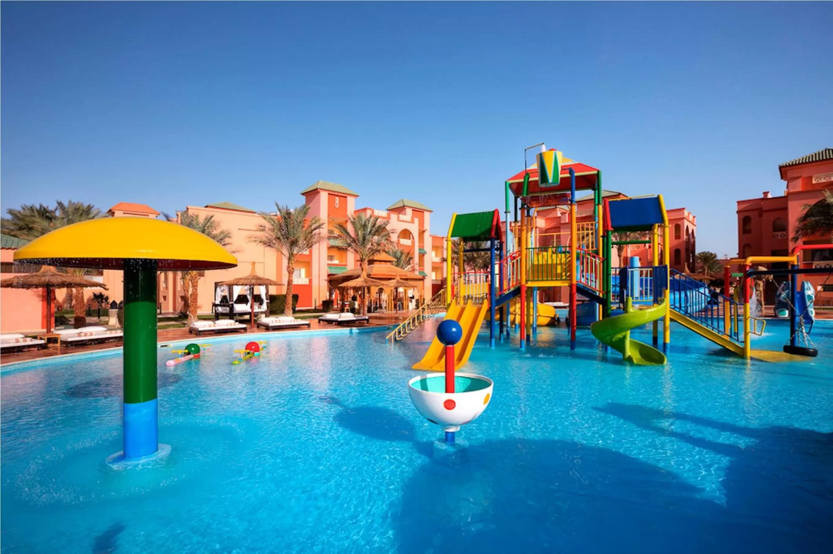 Aqua park in Pickalbatros Aqua Park Resort - Hurghada