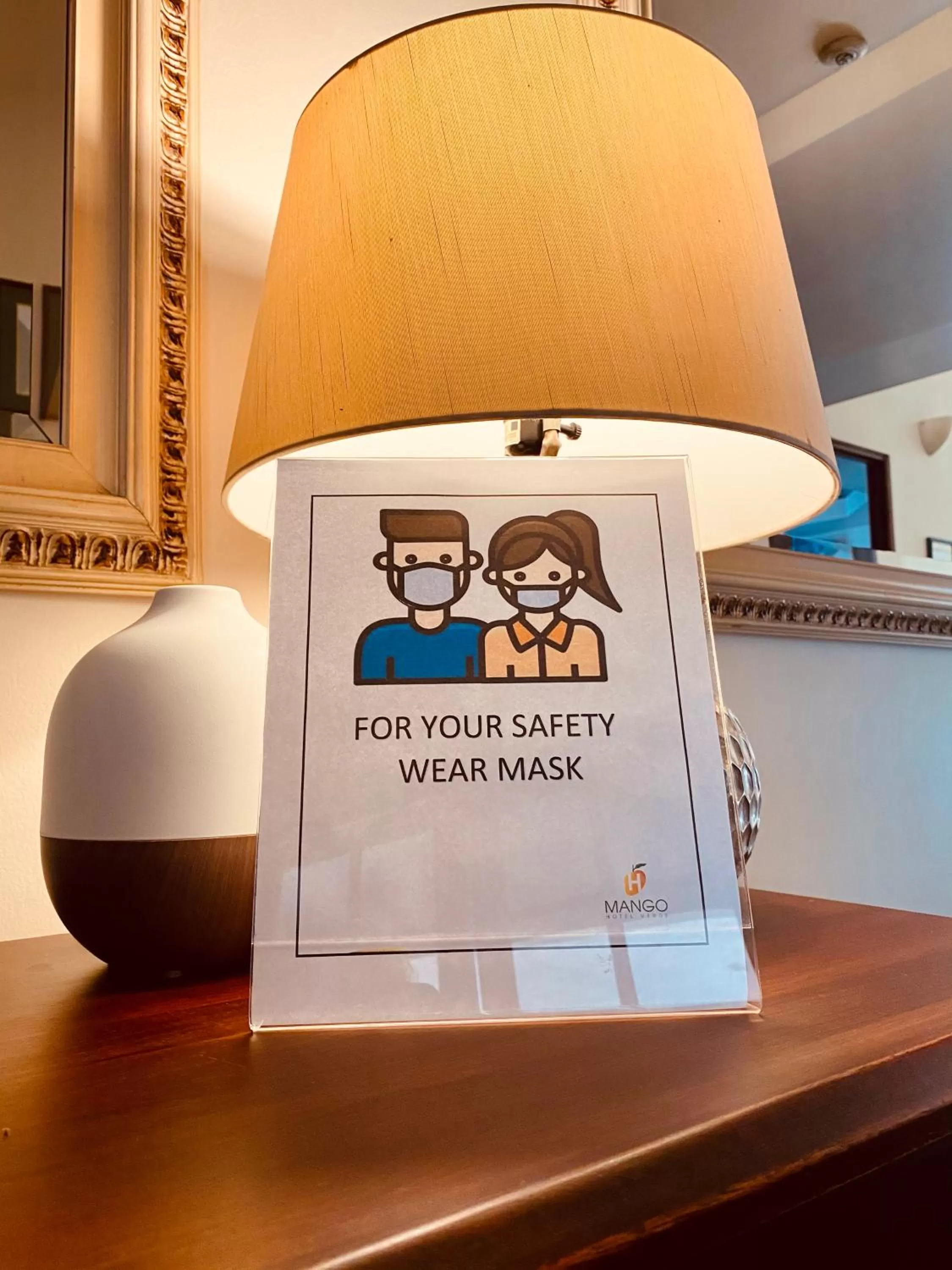 Property logo or sign in Hotel Mango Airport