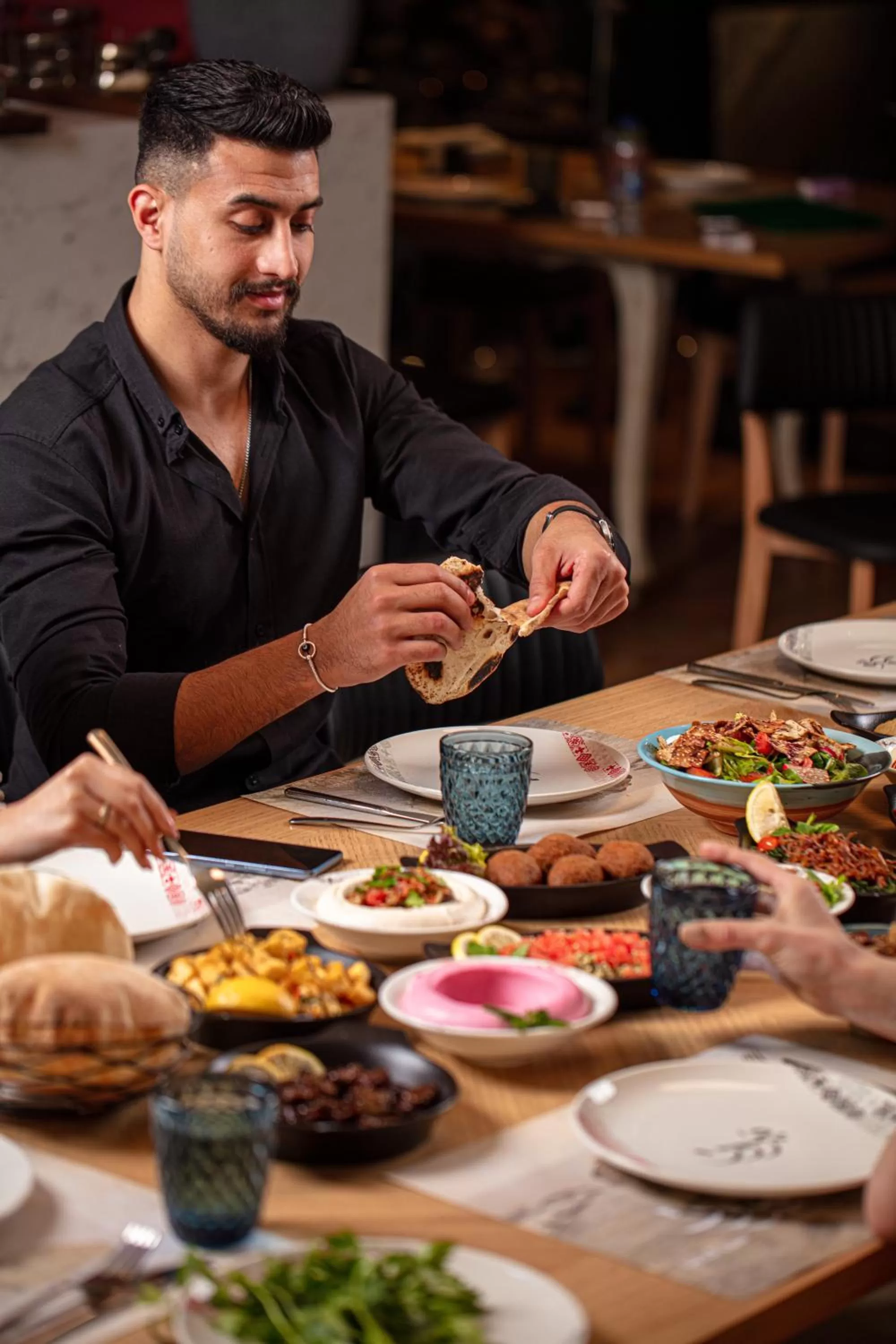 Restaurant/places to eat in The Abdali Boulevard Hotel