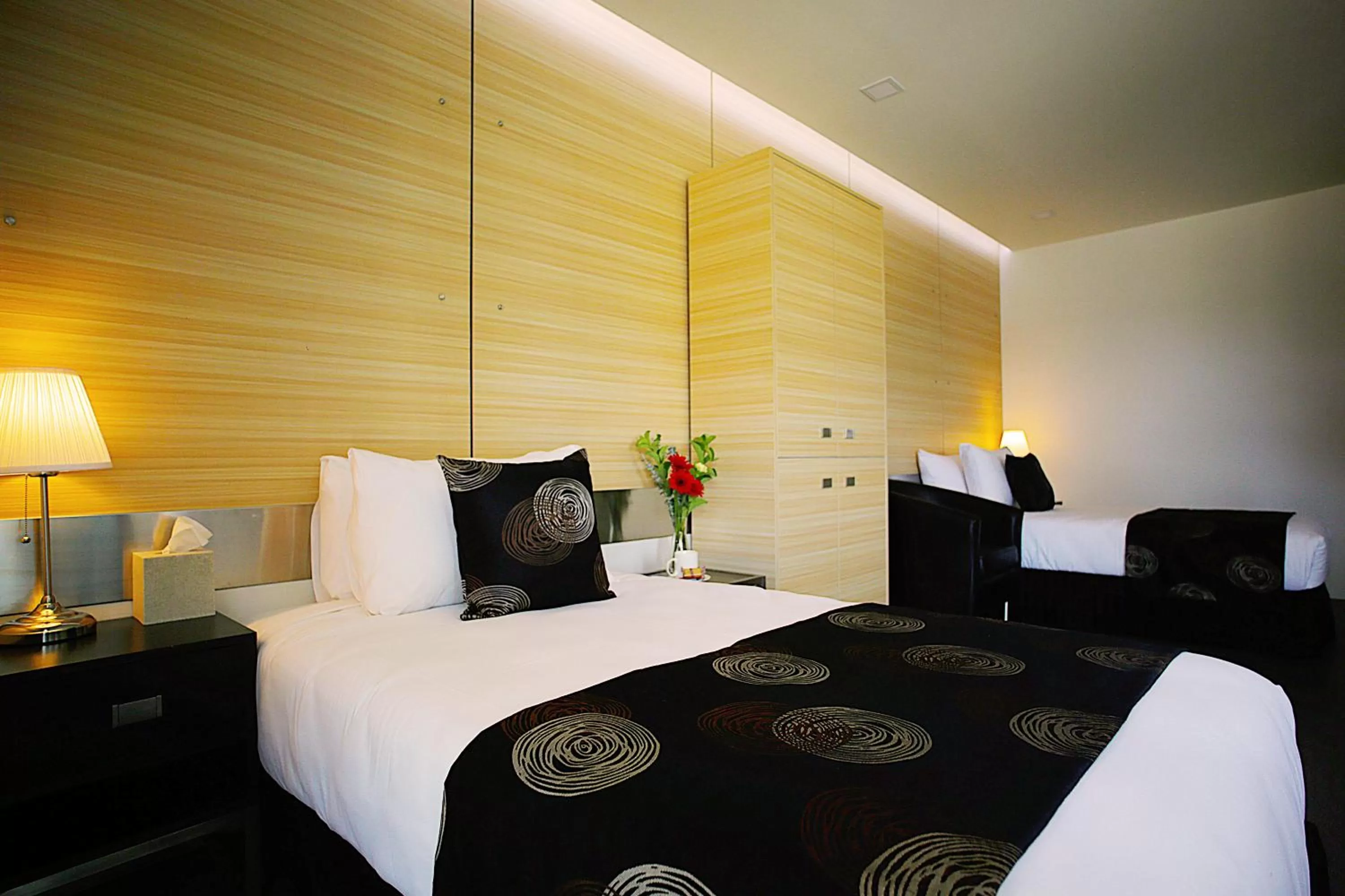 Bed in Trip Motel Gatton