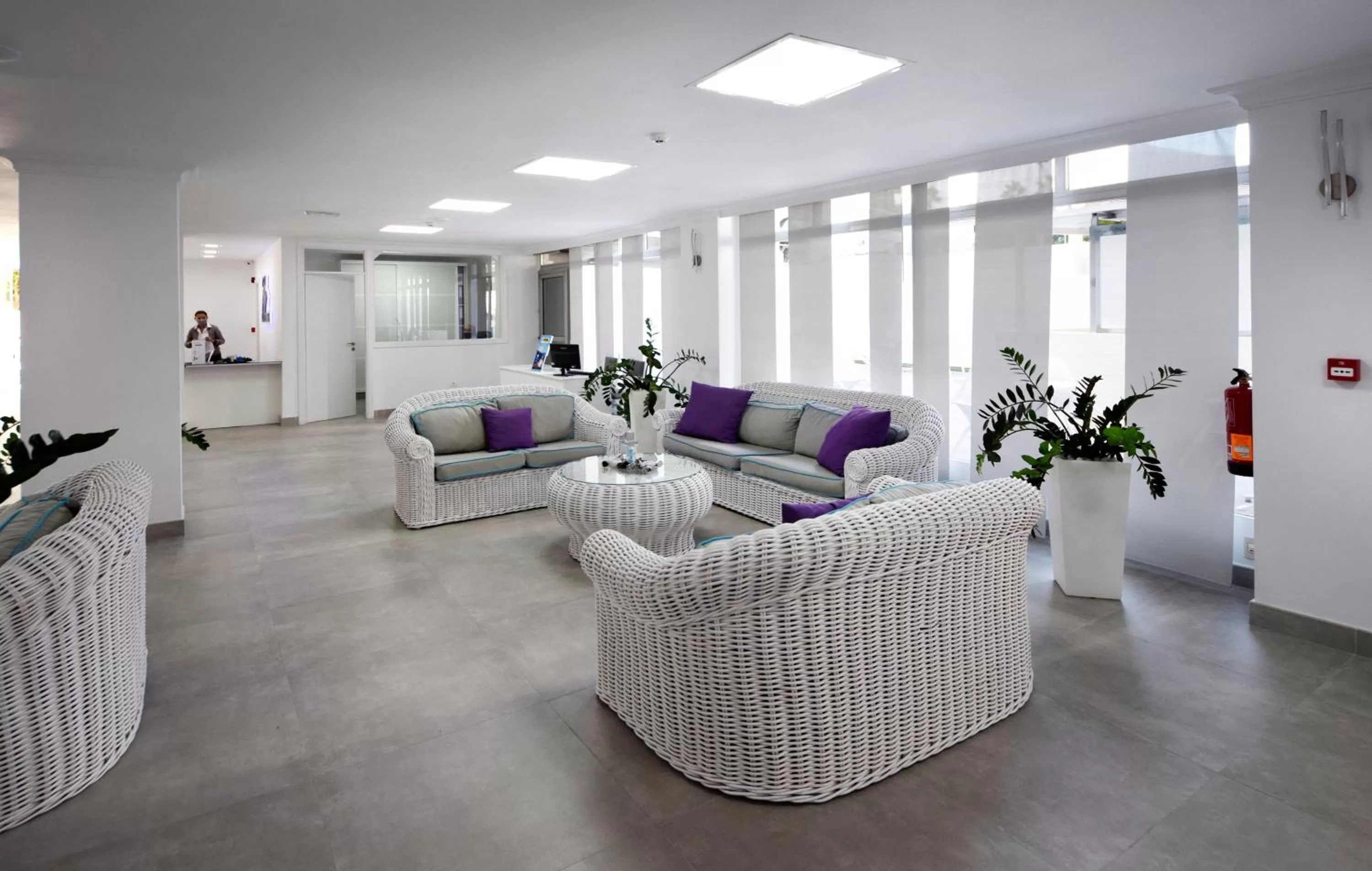 Lobby or reception in Skyview Hotel Tenerife