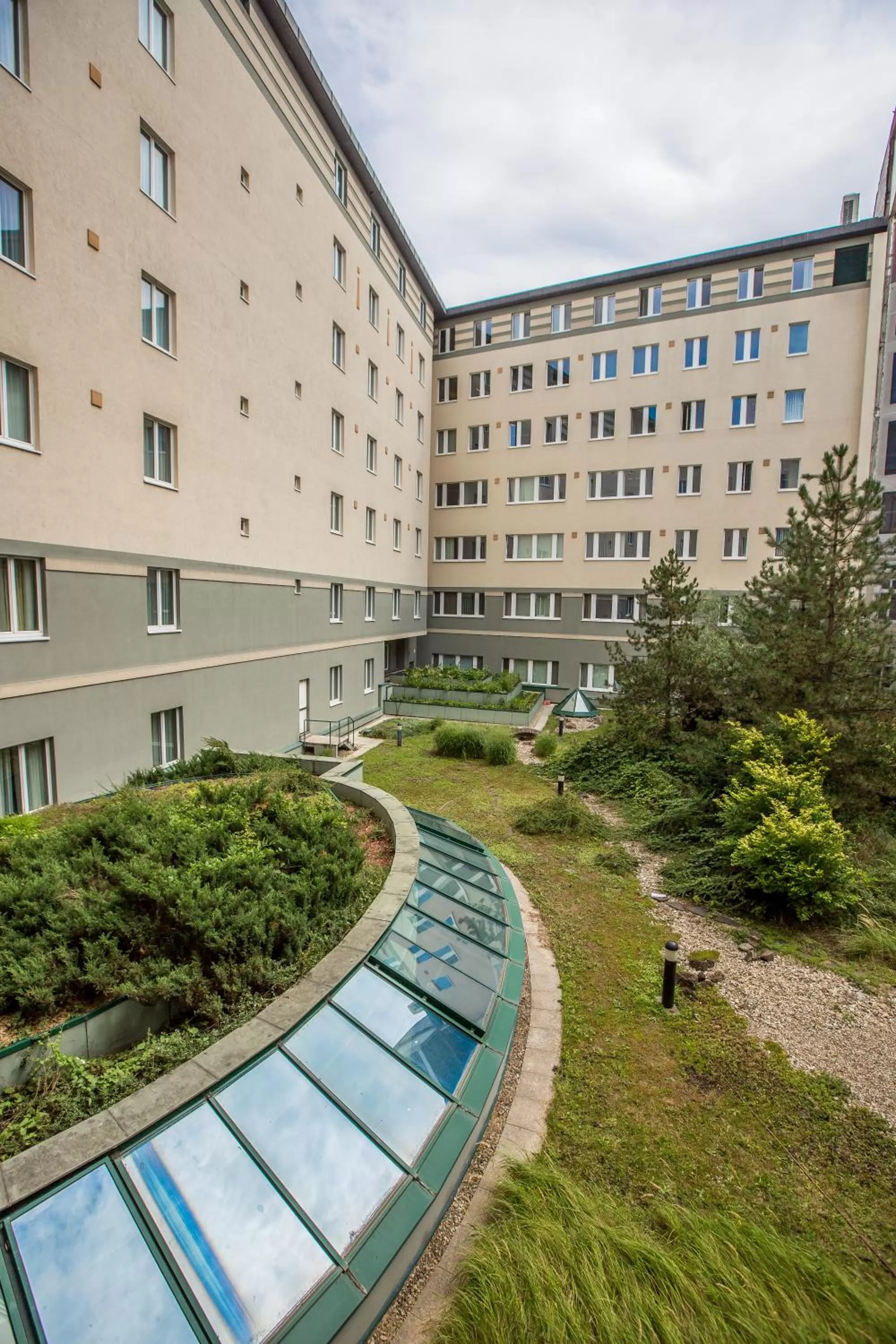 Garden in Radisson Blu Carlton Hotel, Bratislava