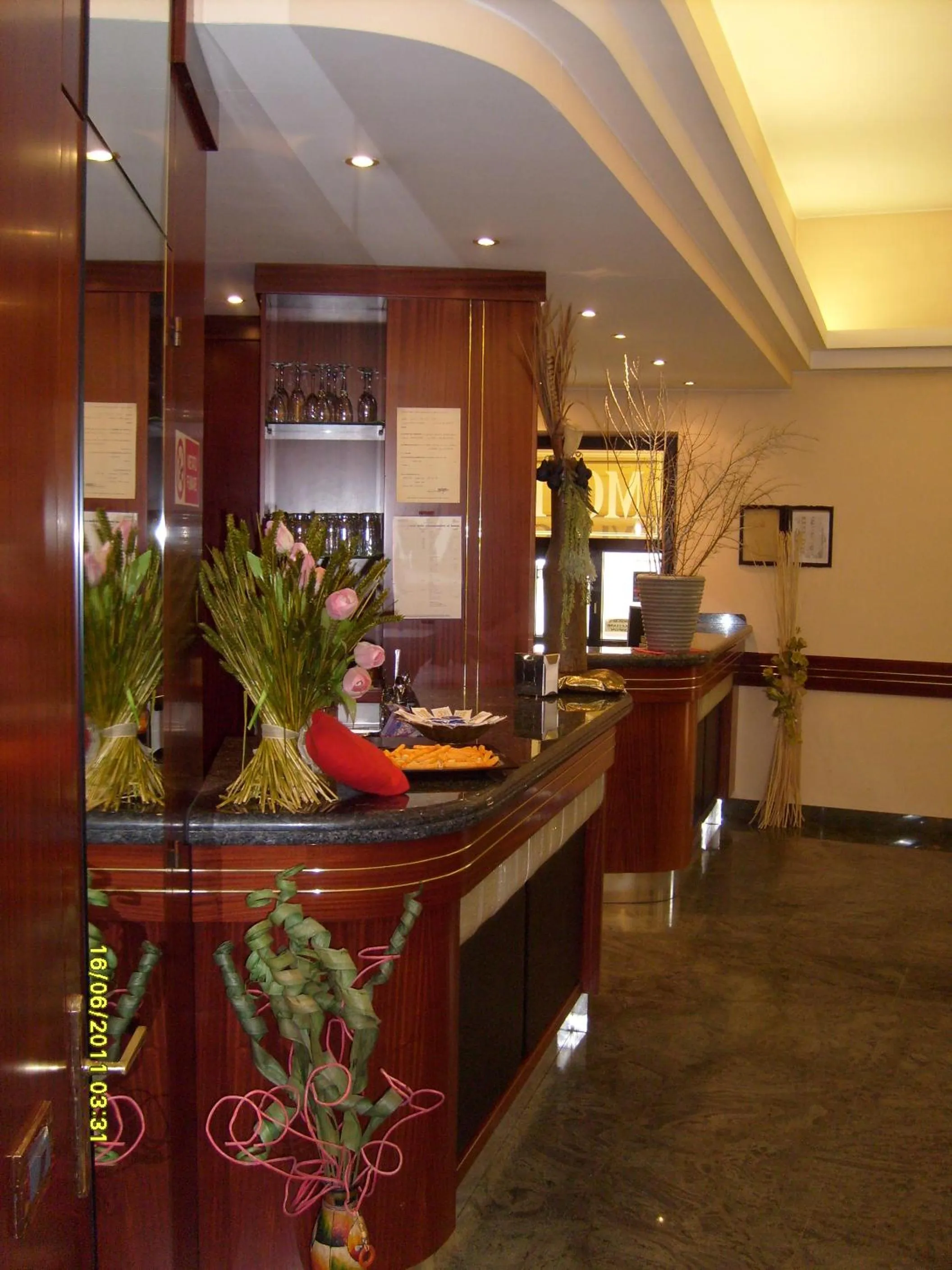Lobby or reception in Hotel Motel Flower