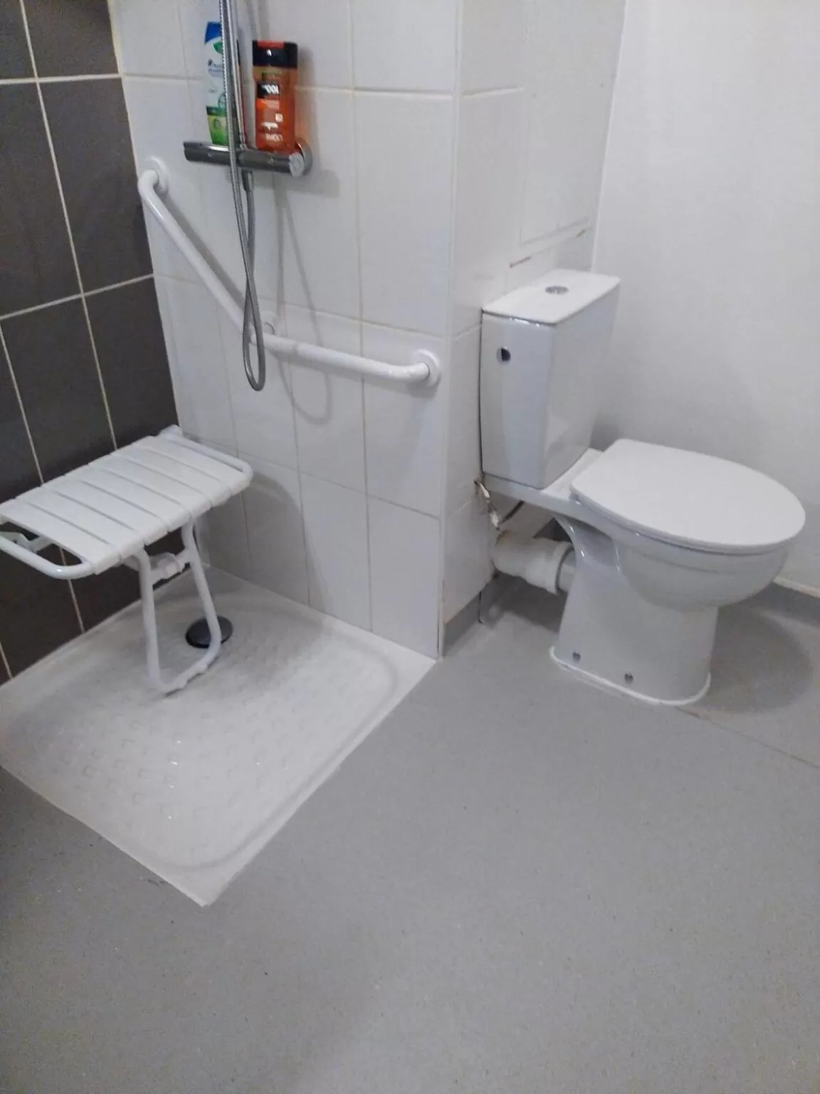 Facility for disabled guests, Bathroom in ULVF La Citadelle de Conflans