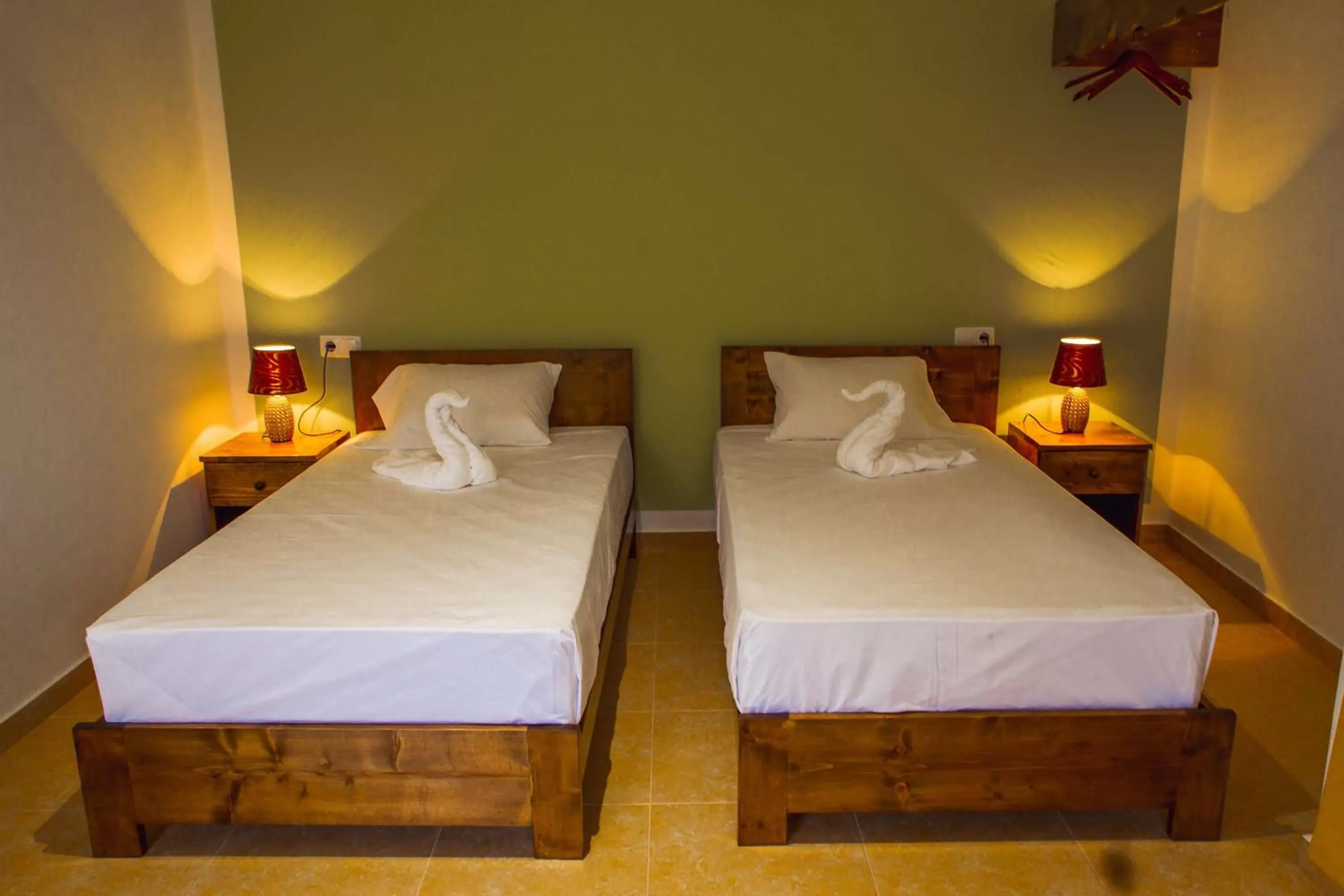 Bed in Pousada Green Place