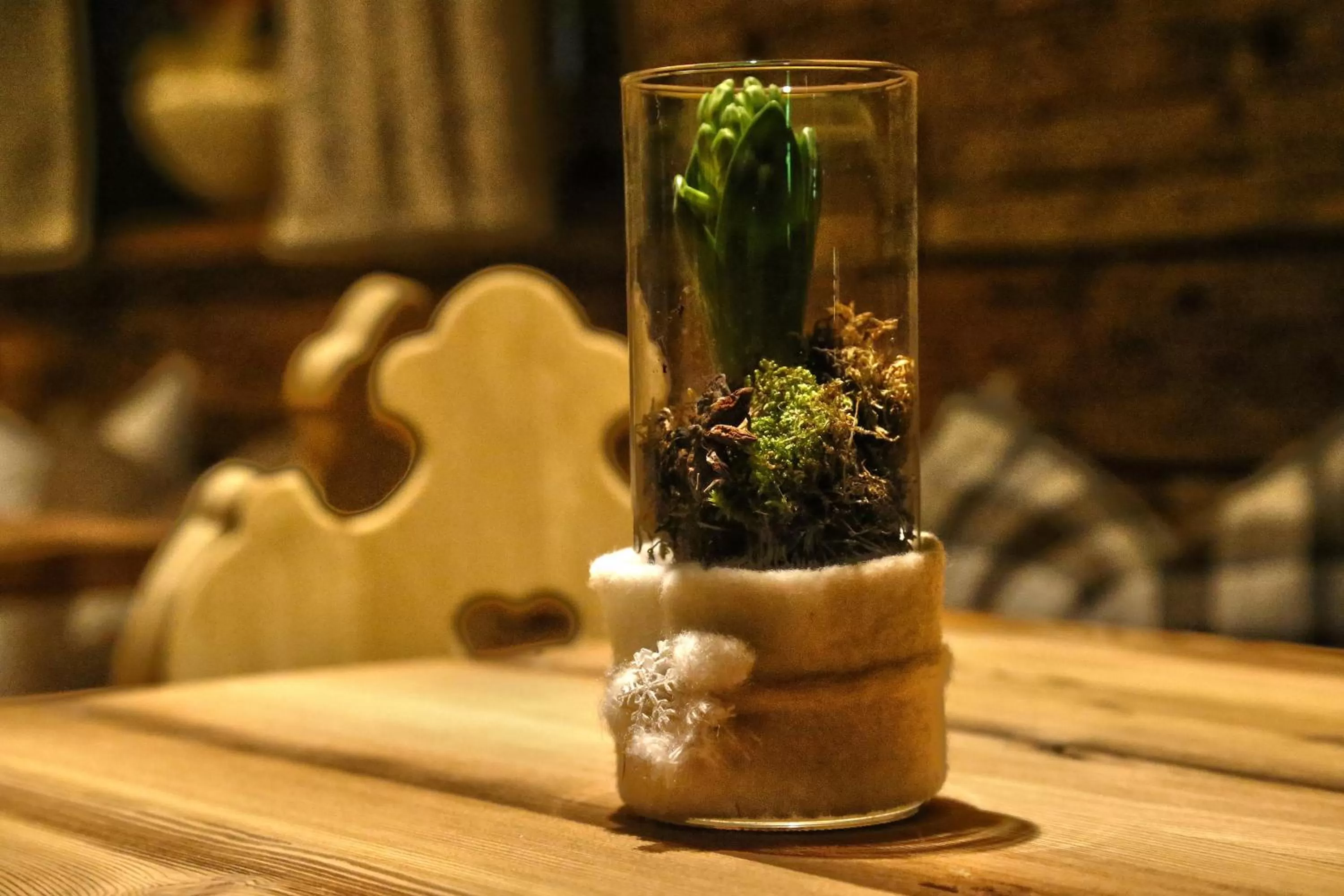 Decorative detail in Hotel Marmolada